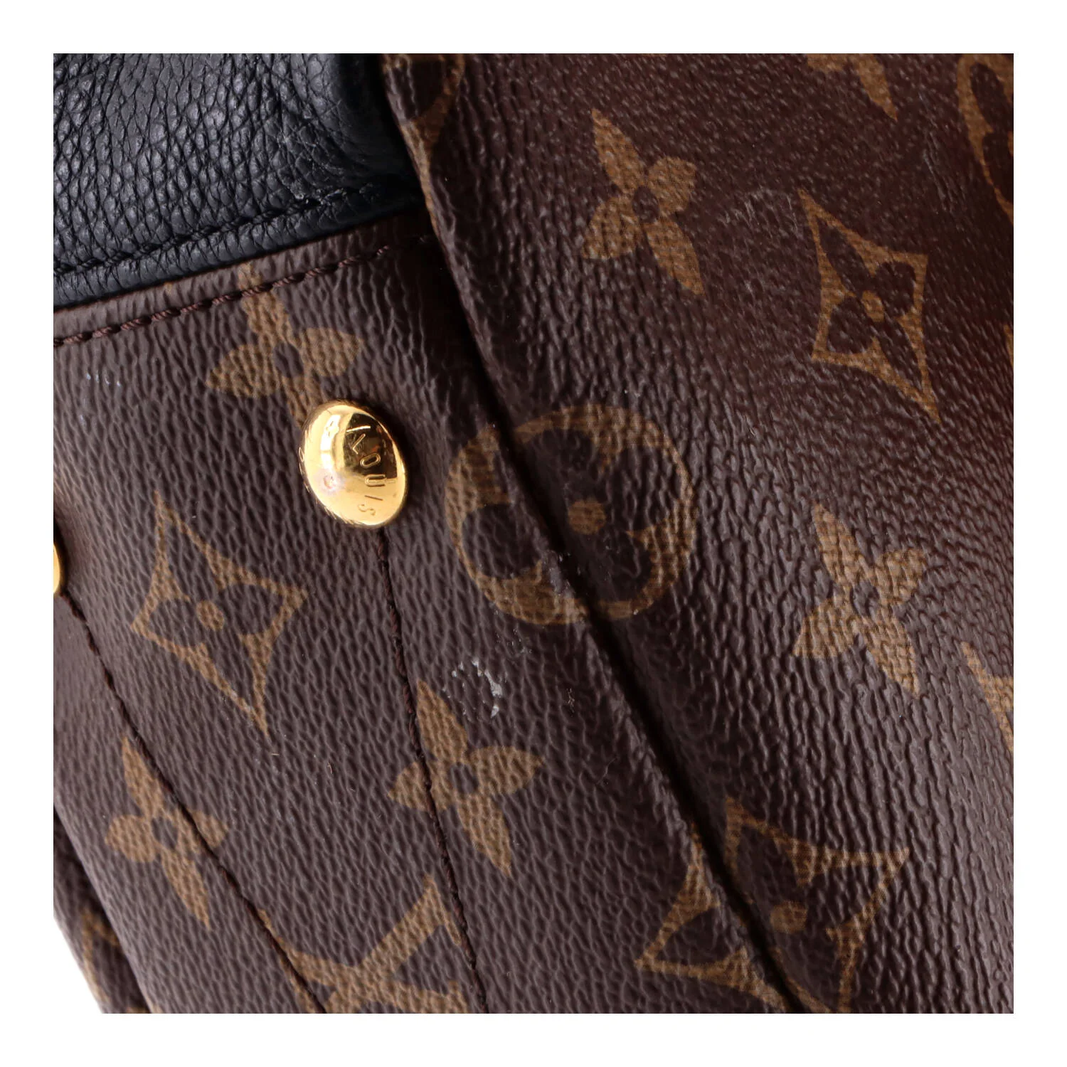 Pallas Tote Monogram Canvas with Leather BB - Image 6