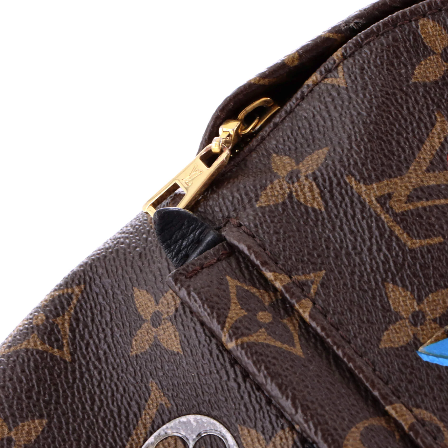 Palm Springs Backpack Limited Edition Love Lock Monogram Canvas Mini - Image 6