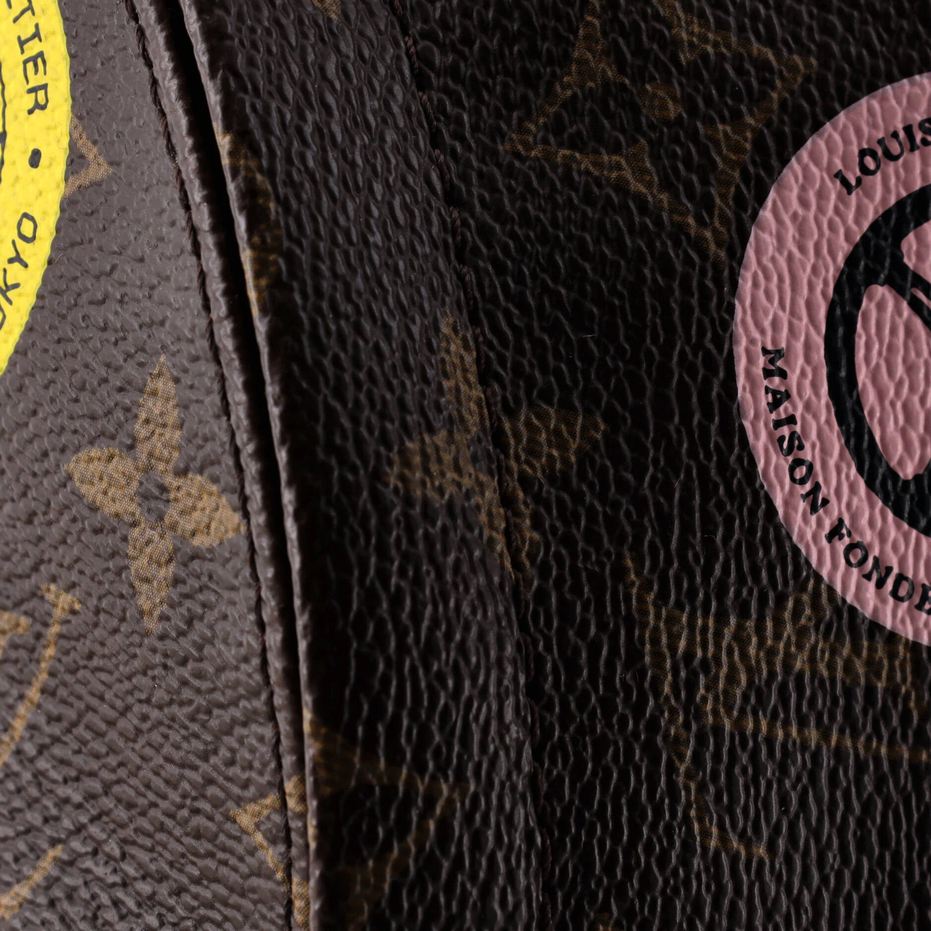 Palm Springs Backpack Limited Edition World Tour Monogram Canvas Mini - Image 6
