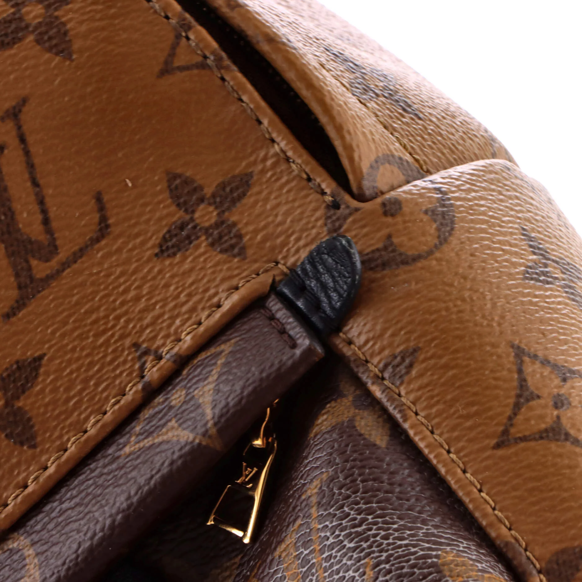 Palm Springs Backpack Reverse Monogram Canvas Mini - Image 6