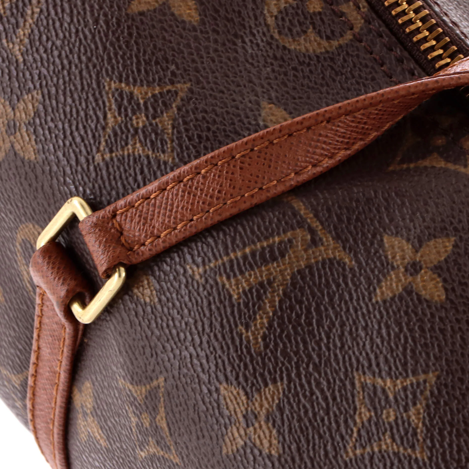Papillon Handbag Monogram Canvas 26 - Image 6