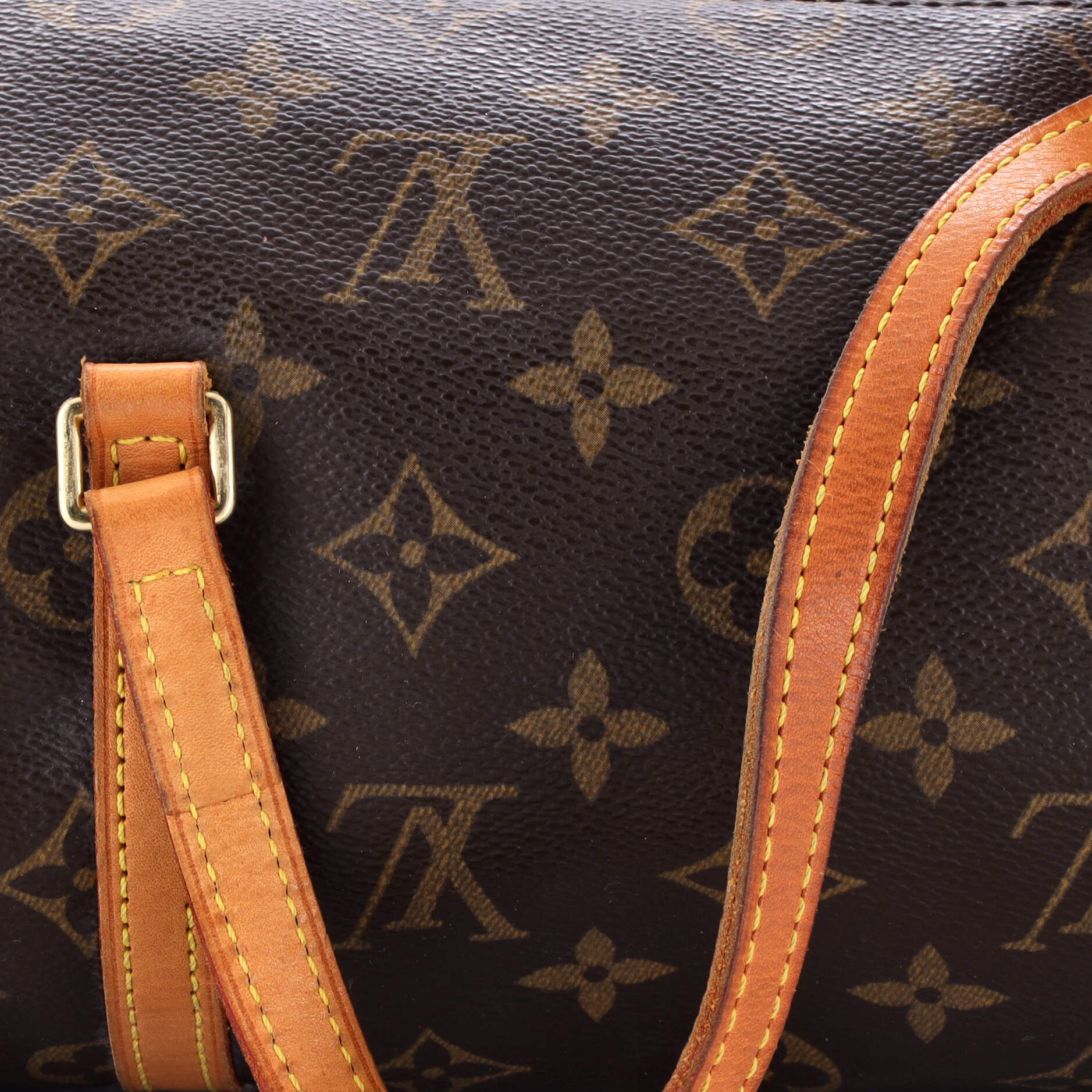 Papillon Handbag Monogram Canvas 26 - Image 5