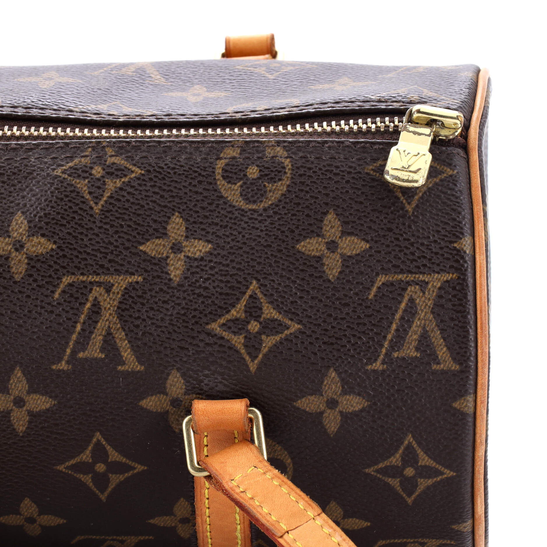 Papillon Handbag Monogram Canvas 26 - Image 6