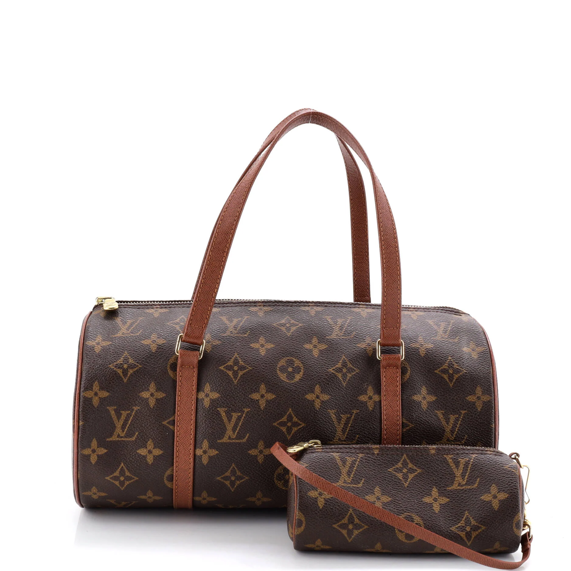 Papillon Handbag Monogram Canvas 30 - Image 2