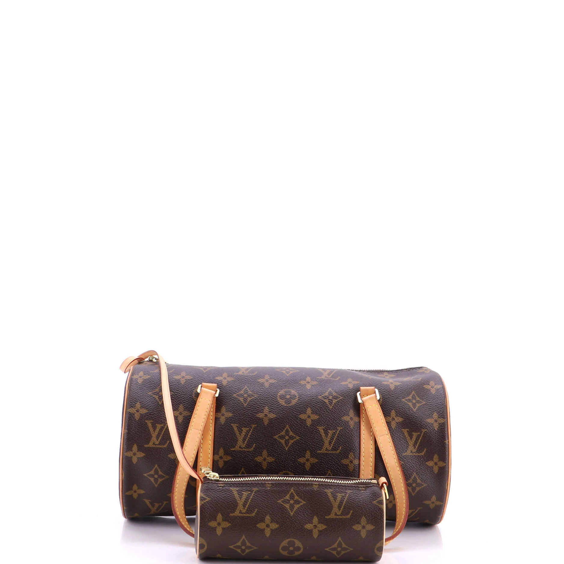 Papillon Handbag Monogram Canvas 30 - Image 3