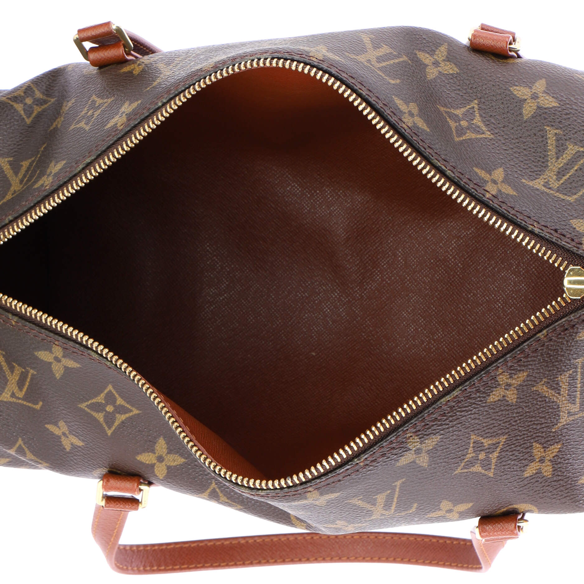Papillon Handbag Monogram Canvas 30 - Image 7