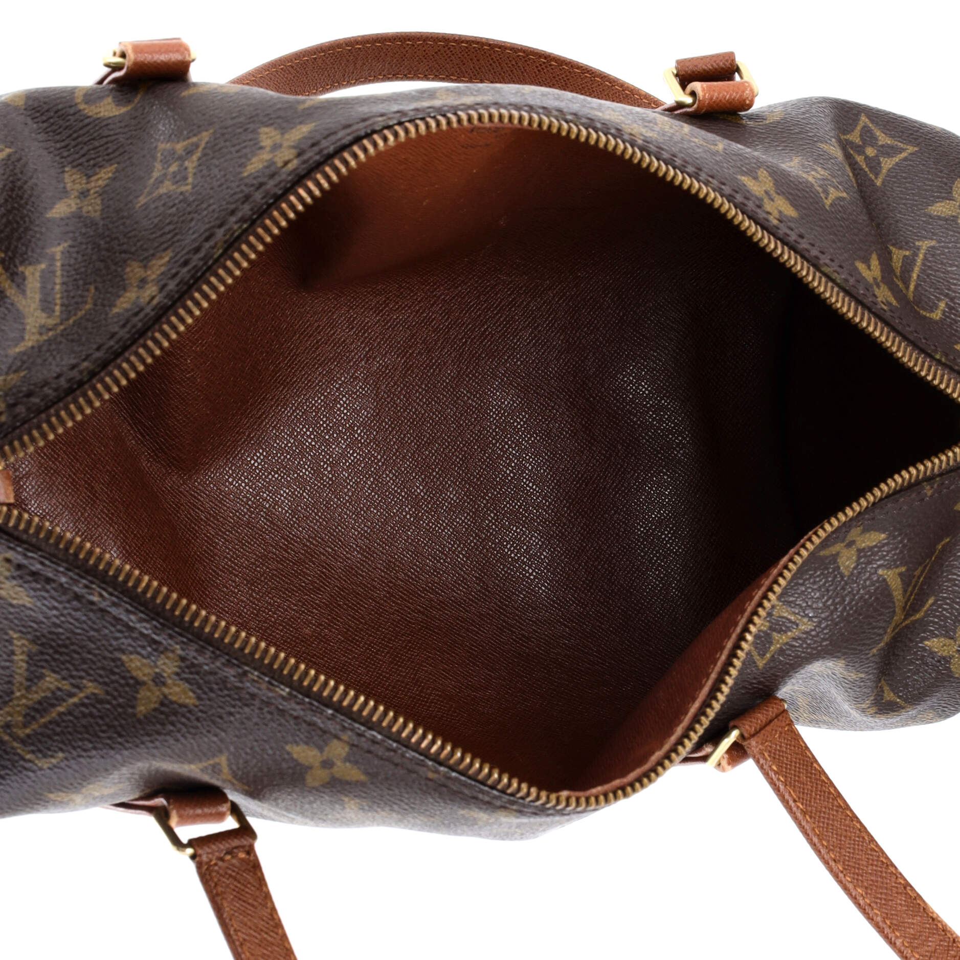 Papillon Handbag Monogram Canvas 30 - Image 5