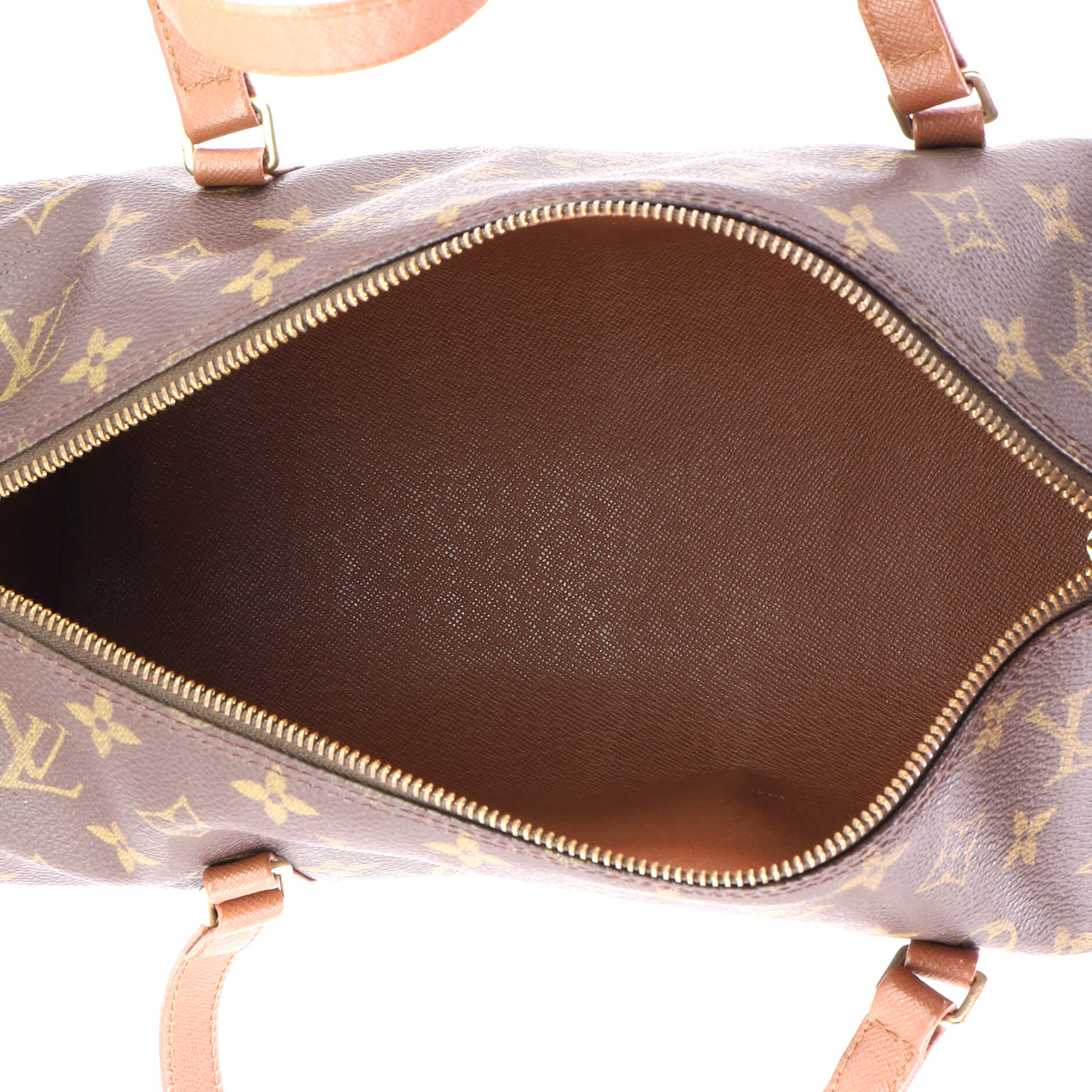 Papillon Handbag Monogram Canvas 30 - Image 5