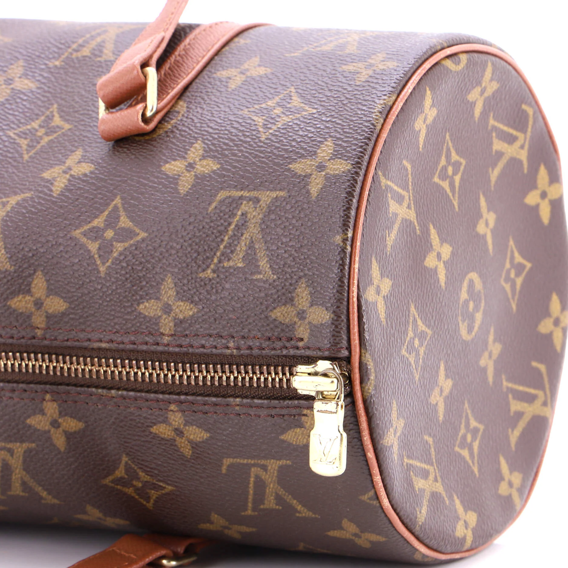 Papillon Handbag Monogram Canvas 30 - Image 6