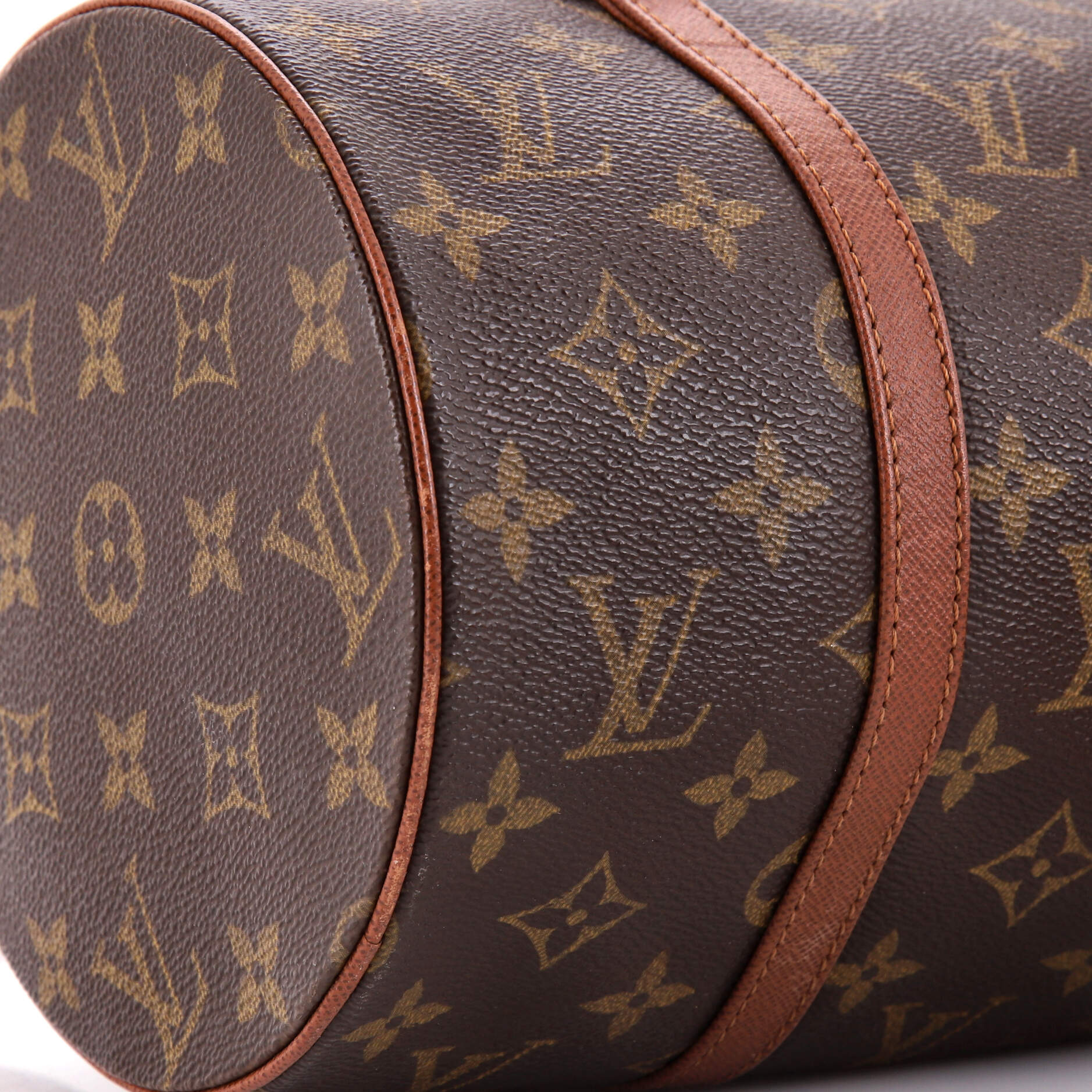 Papillon Handbag Monogram Canvas 30 - Image 6
