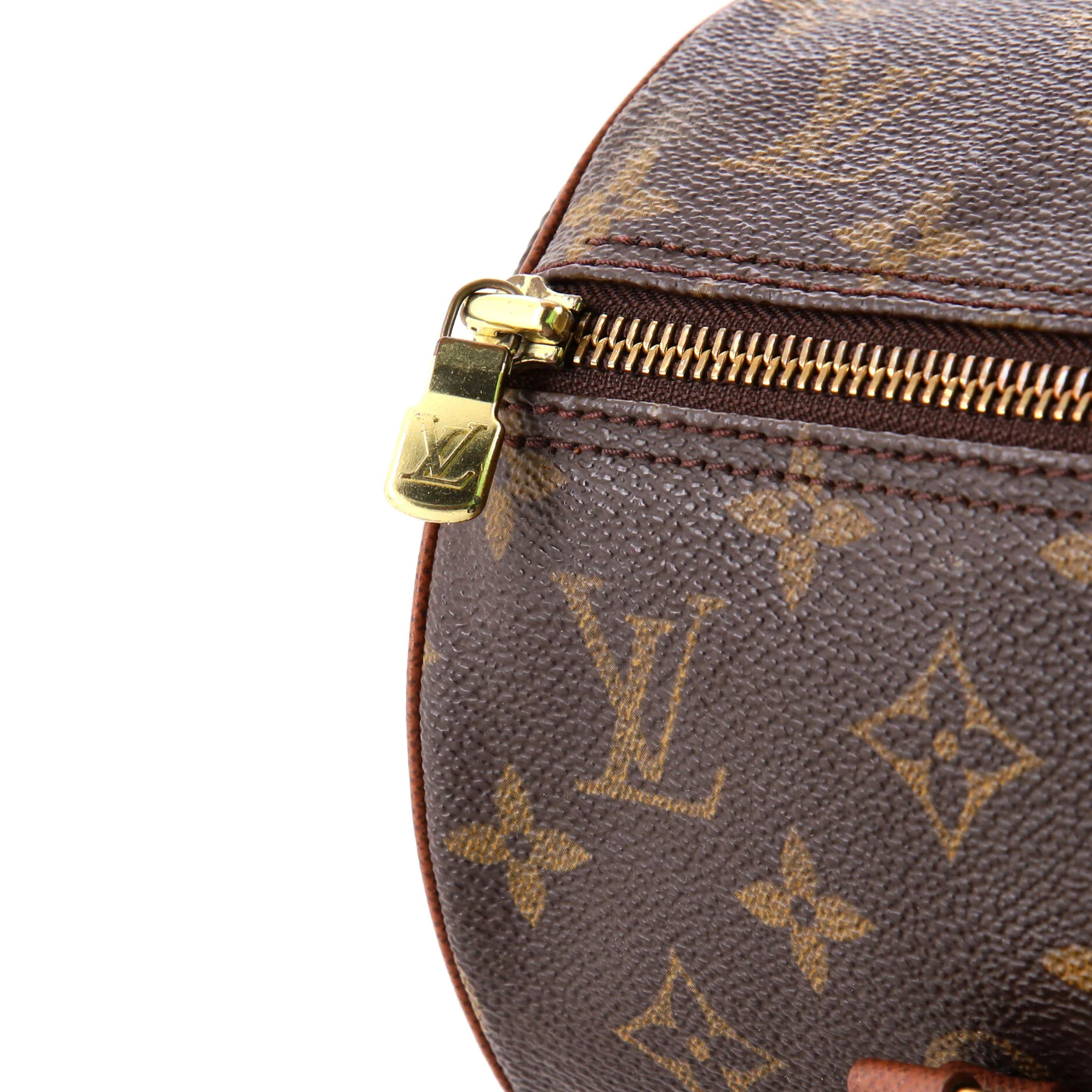 Papillon Handbag Monogram Canvas 30 - Image 8