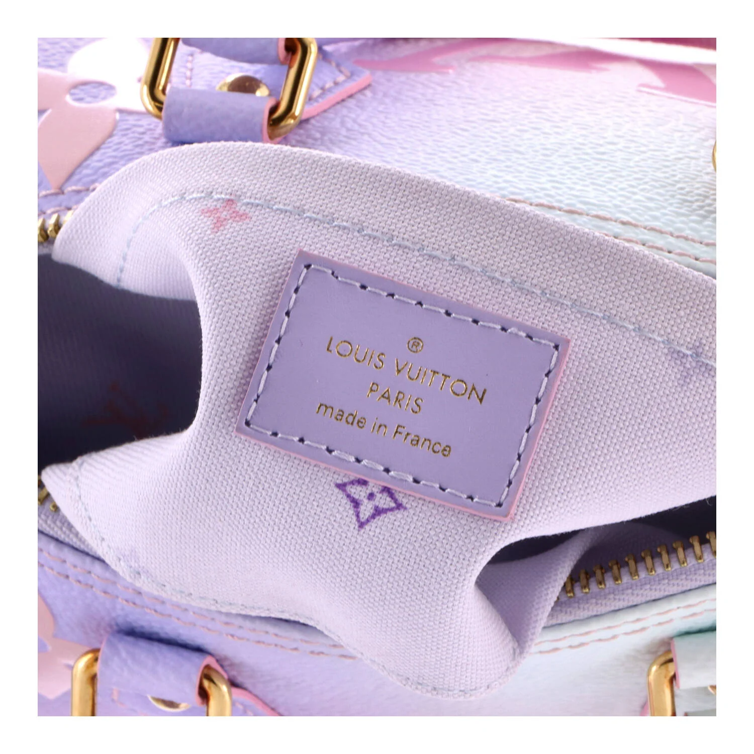 Papillon Handbag Spring in the City Monogram Giant Canvas BB - Image 7