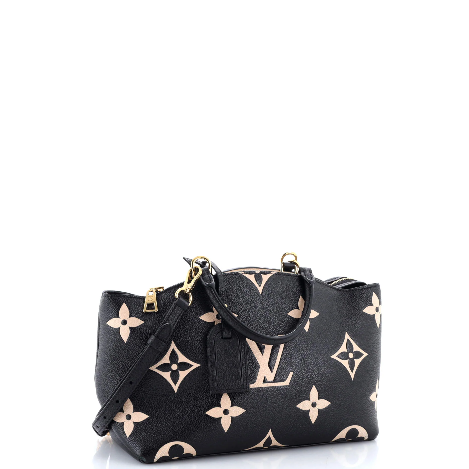 Petit Palais Handbag Bicolor Monogram Empreinte Giant - Image 2