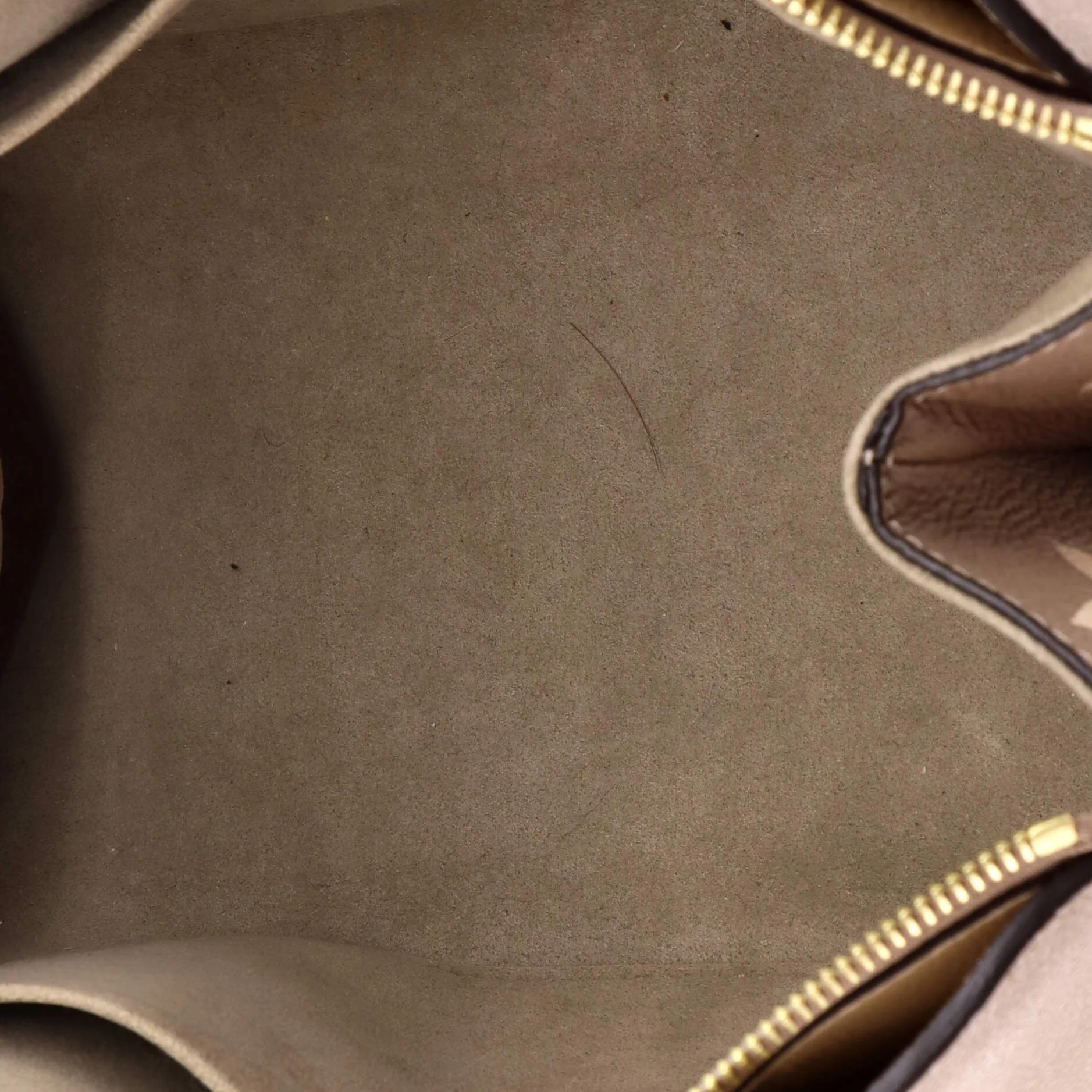 Petit Palais Handbag Bicolor Monogram Empreinte Giant - Image 5