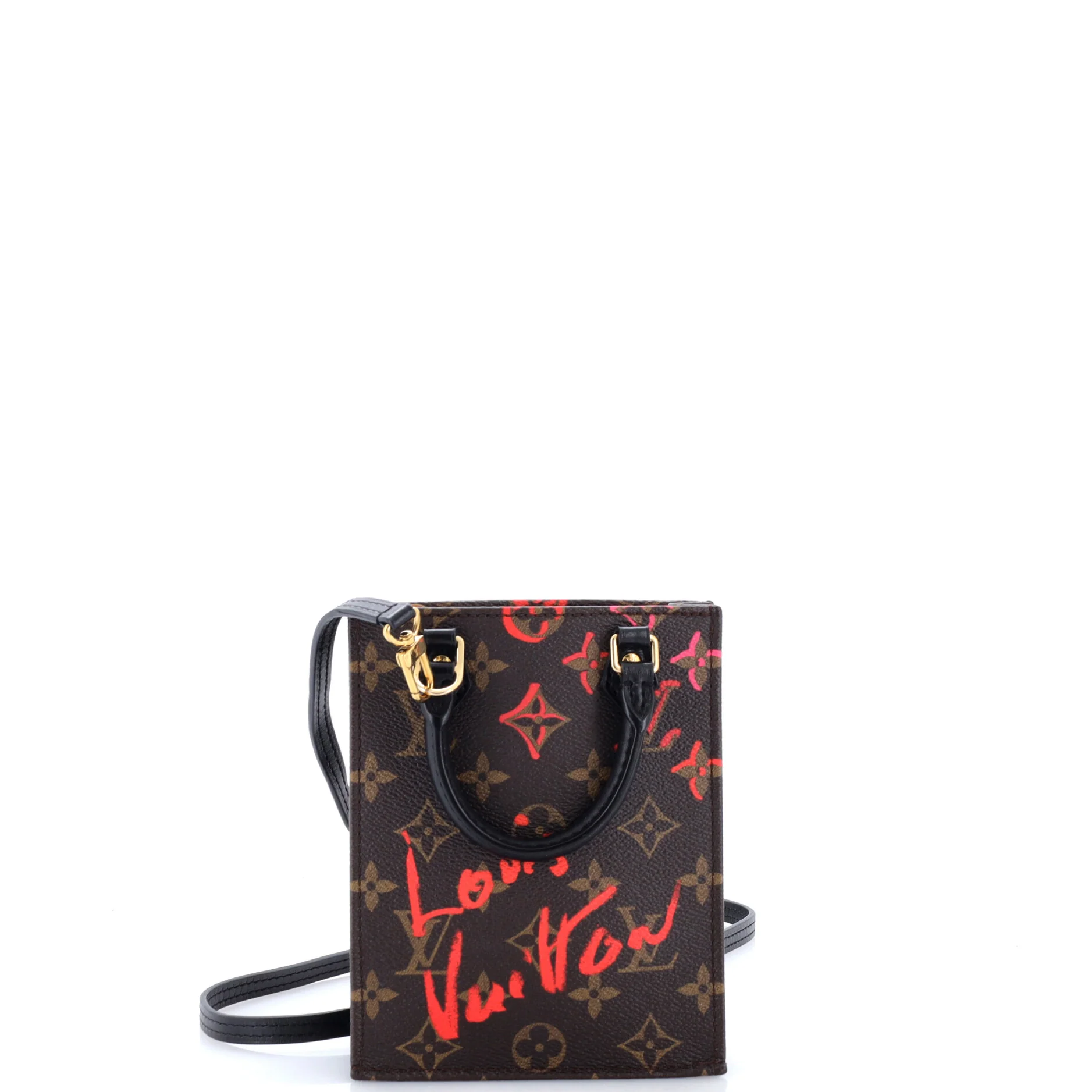 Petit Sac Plat Bag Limited Edition Fall in Love Monogram Canvas - Image 2