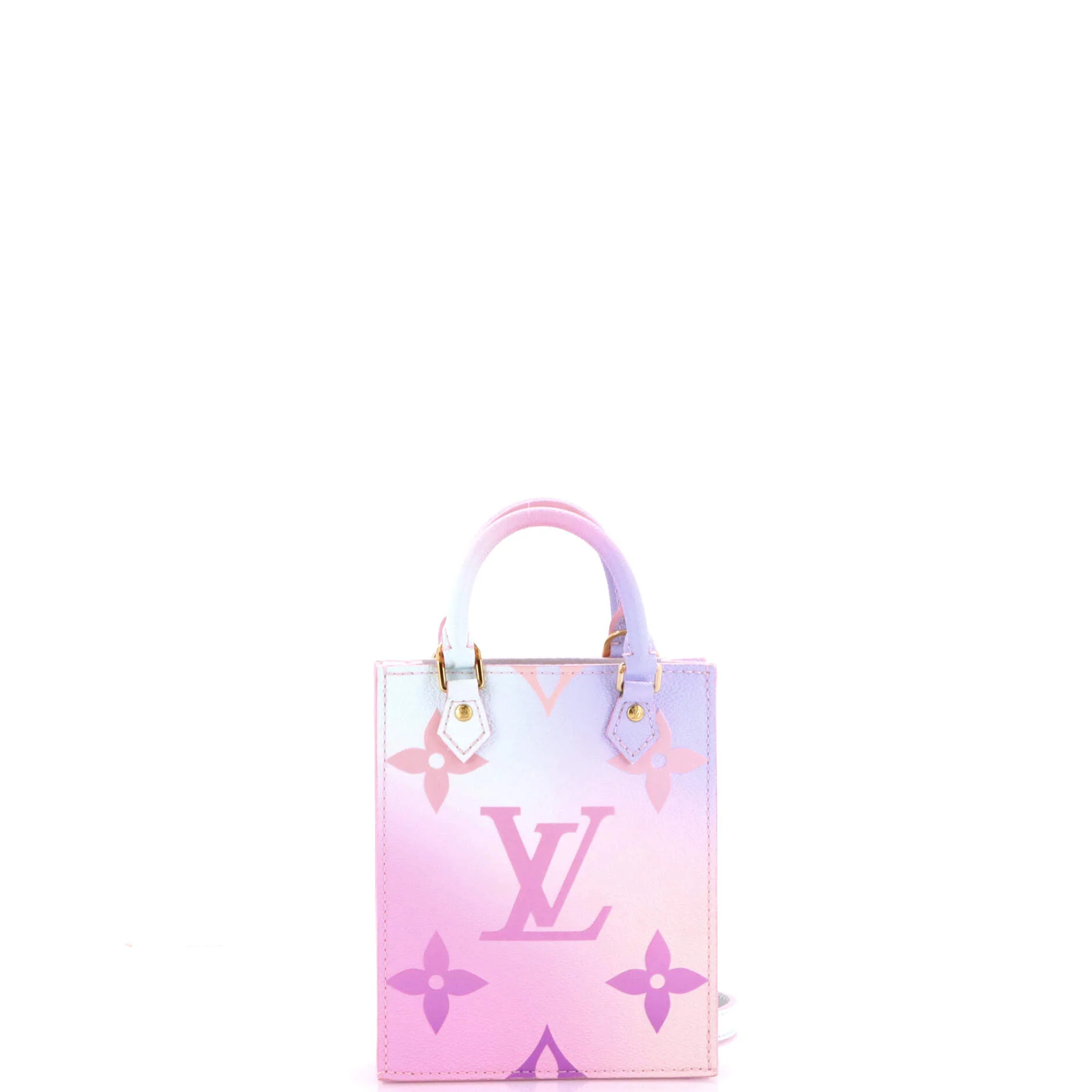 Petit Sac Plat Bag Spring in the City Monogram Giant Canvas - Image 3