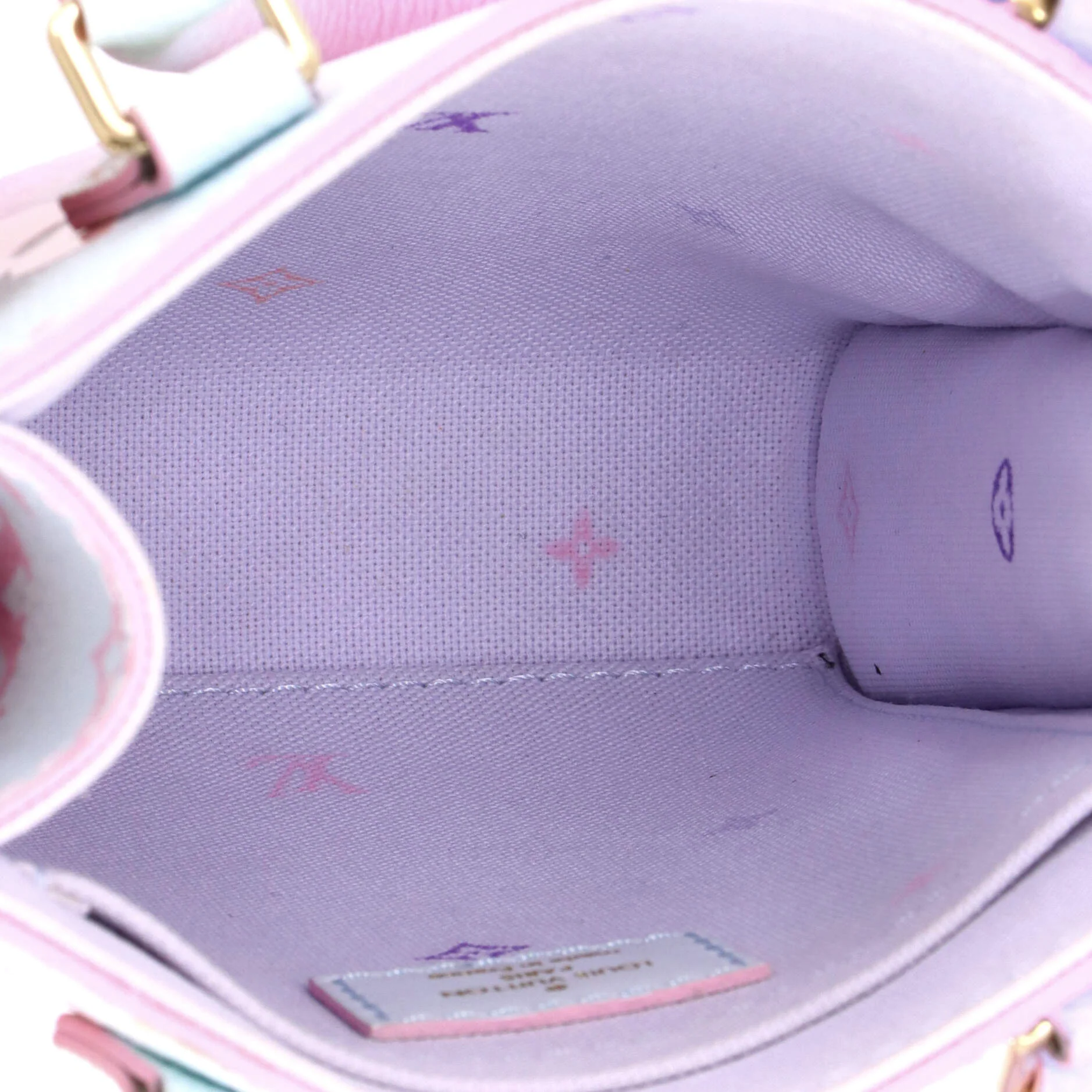 Petit Sac Plat Bag Spring in the City Monogram Giant Canvas - Image 5