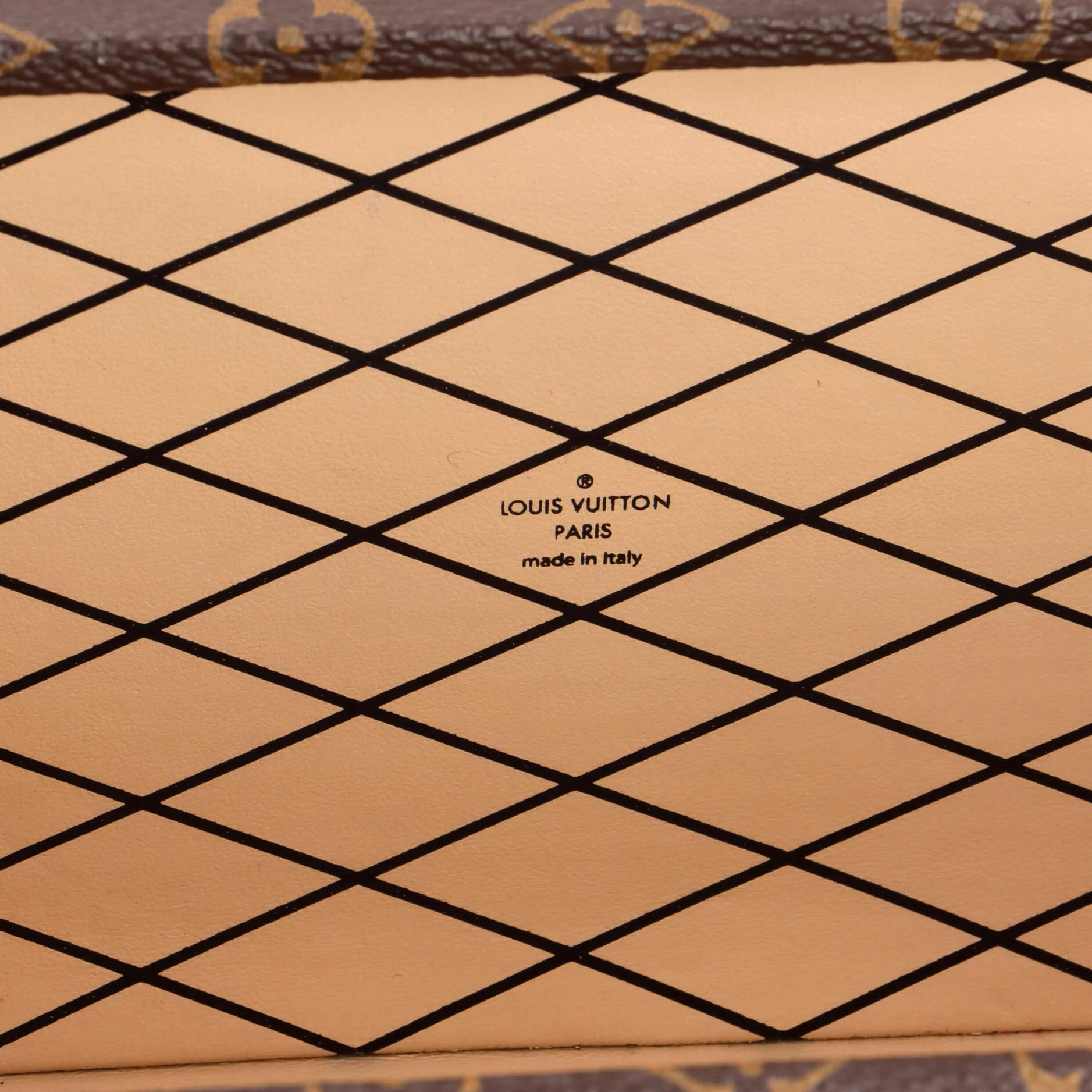 Petite Malle Handbag Monogram Canvas - Image 8