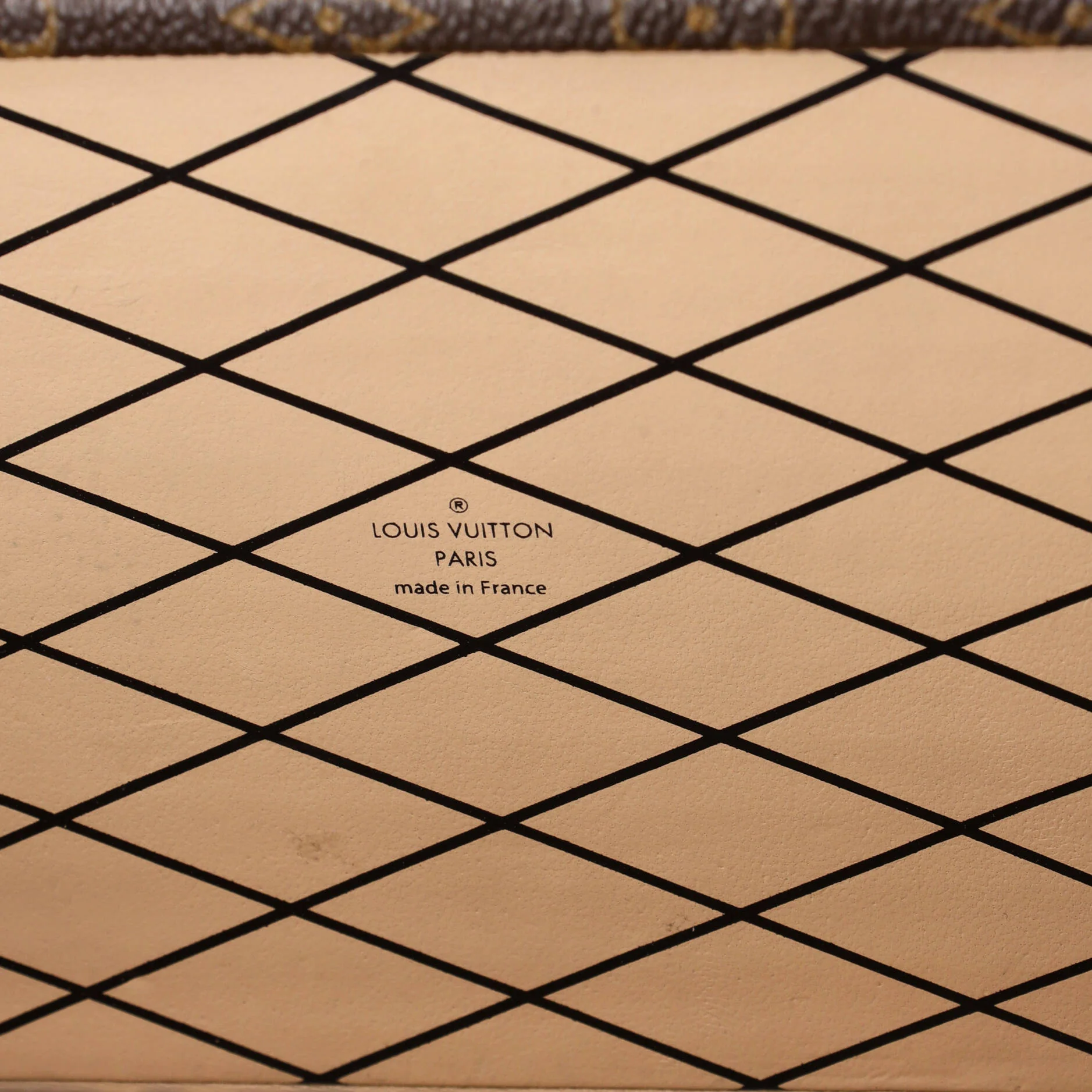 Petite Malle Handbag Studded Monogram Canvas - Image 7