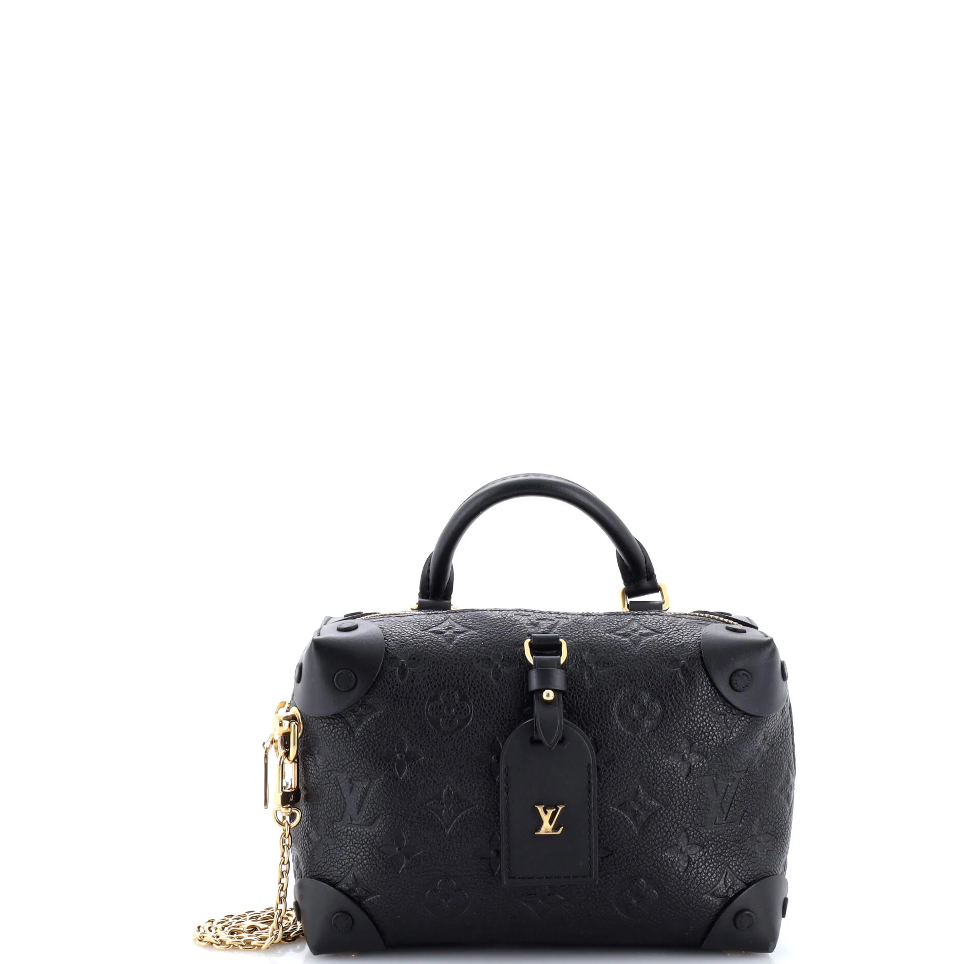 Petite Malle Souple Handbag Monogram Empreinte Leather