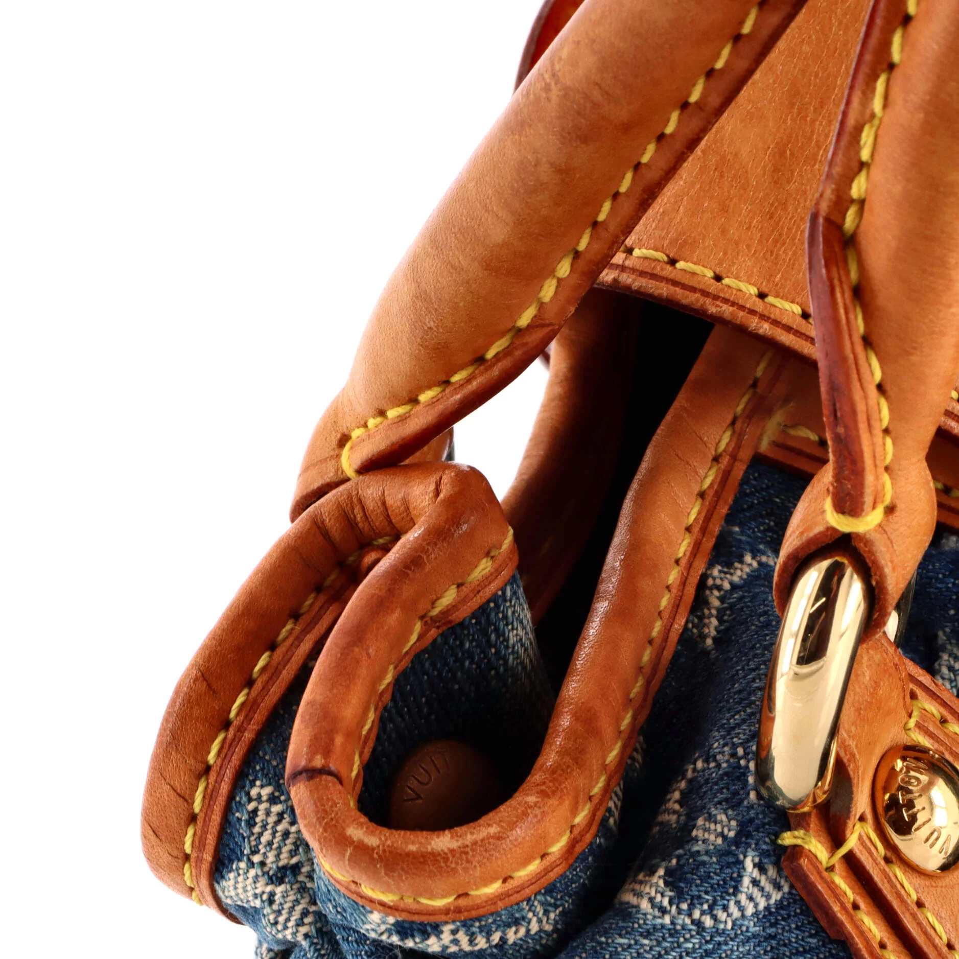 Pleaty Handbag Denim Small - Image 14
