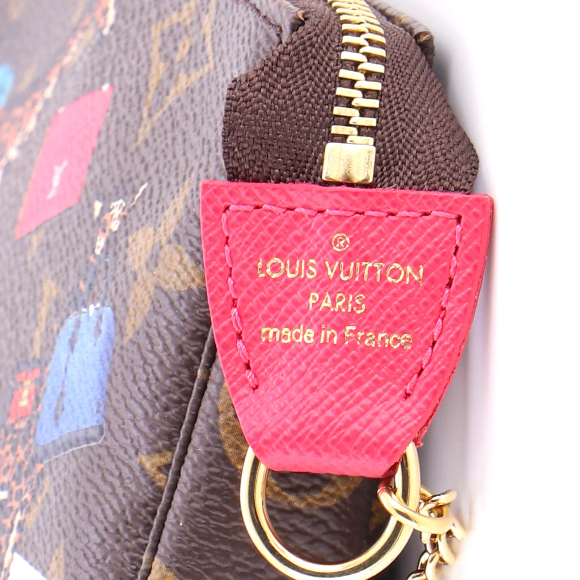 Pochette Accessoires Limited Edition Christmas Animation Monogram Canvas Mini - Image 5