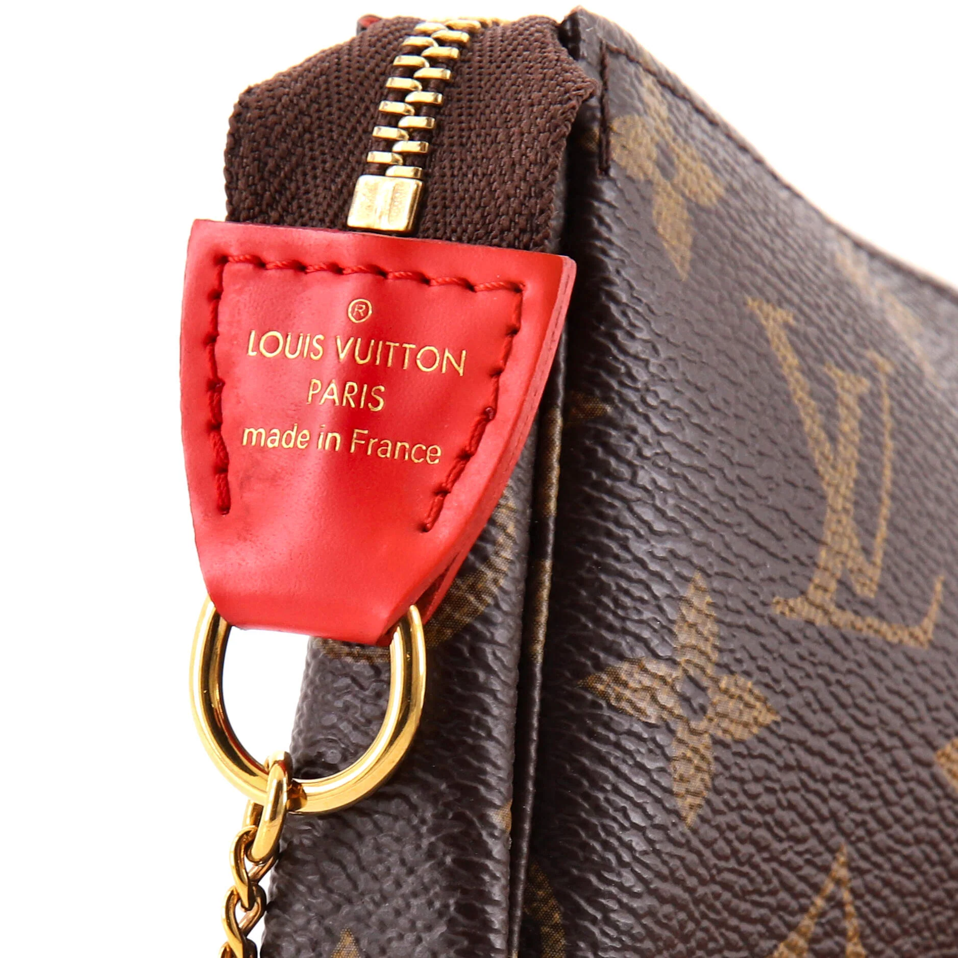 Pochette Accessoires Limited Edition Vivienne Xmas Monogram Canvas Mini - Image 6