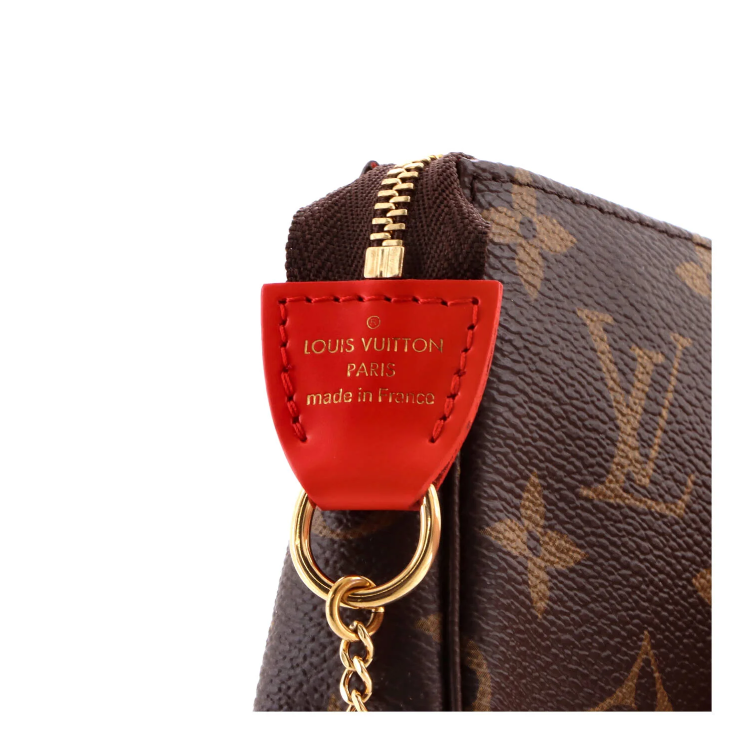 Pochette Accessoires Limited Edition Vivienne Xmas Monogram Canvas Mini - Image 7