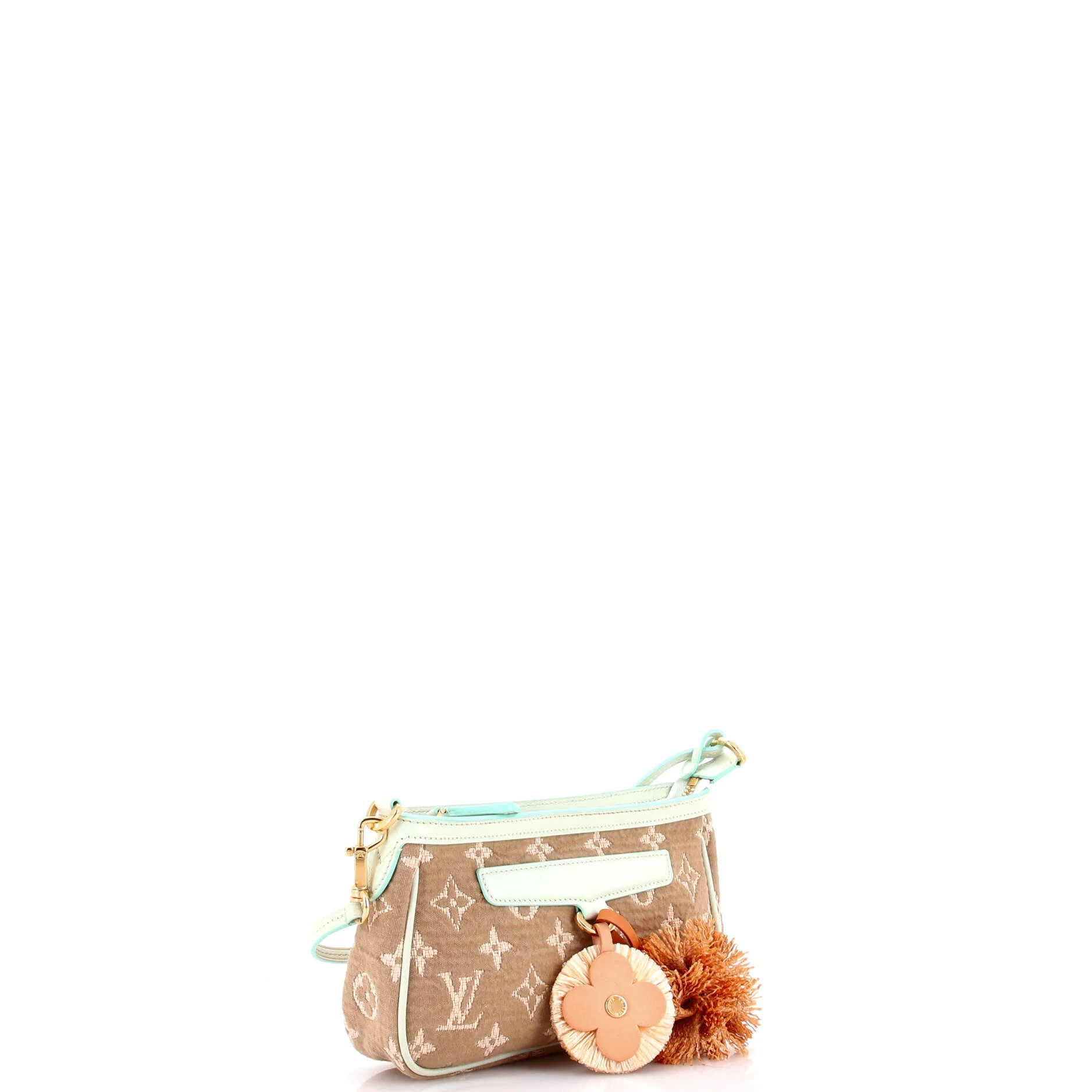 Pochette Accessoires Monogram Sabbia with Leather - Image 2