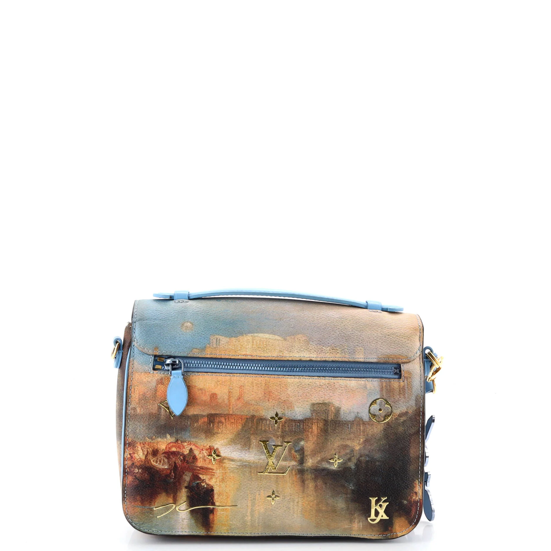Pochette Metis Limited Edition Jeff Koons Turner Print Canvas - Image 3