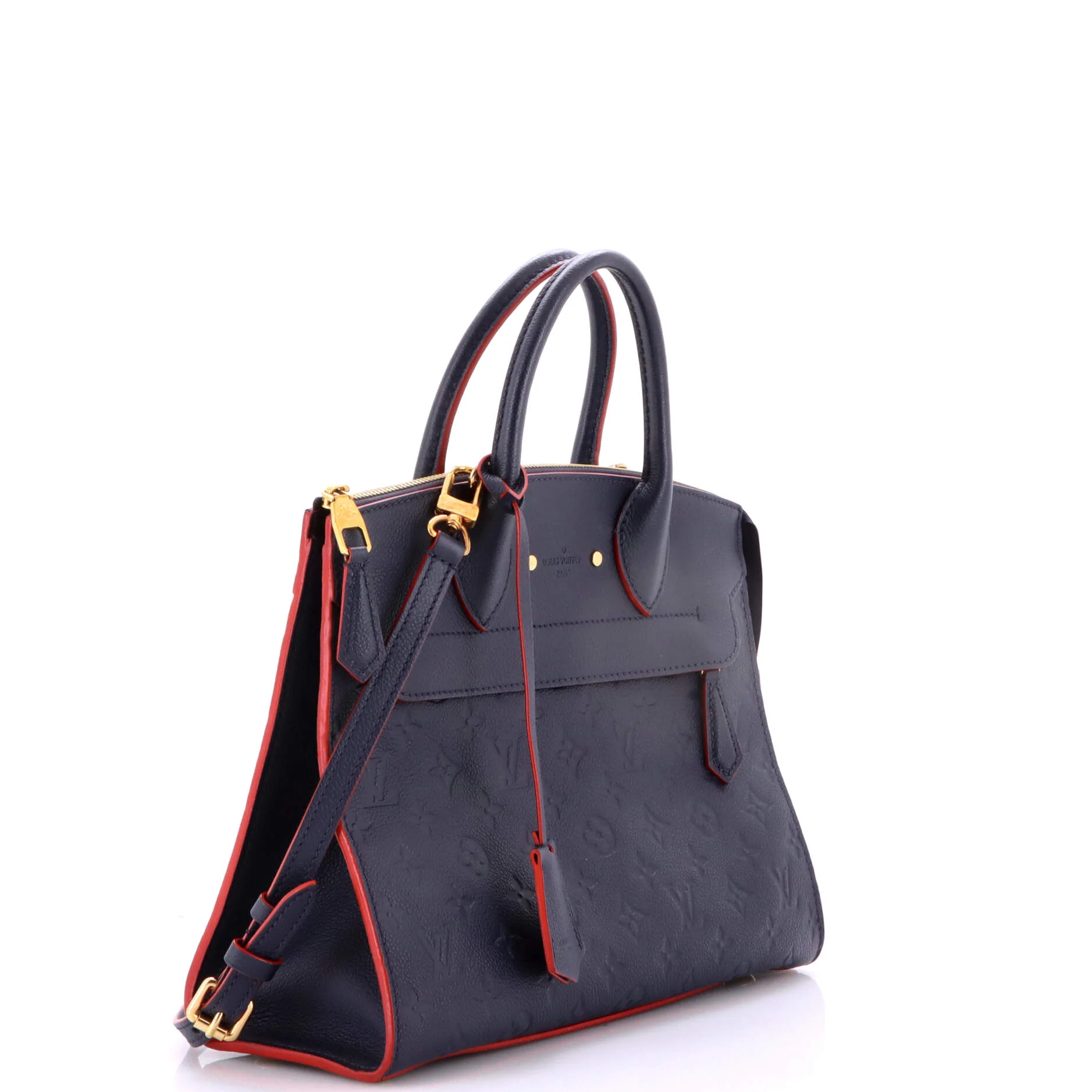 Pont Neuf Handbag Monogram Empreinte Leather MM - Image 2