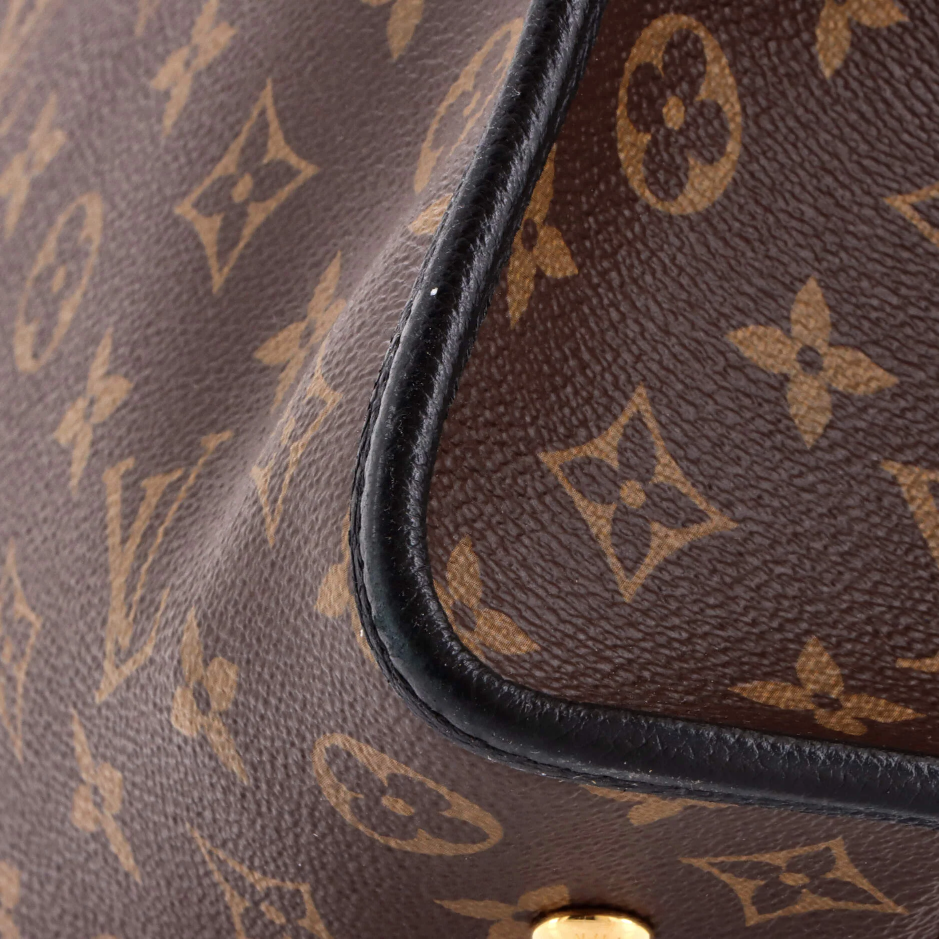 Popincourt NM Handbag Monogram Canvas with Leather MM - Image 7