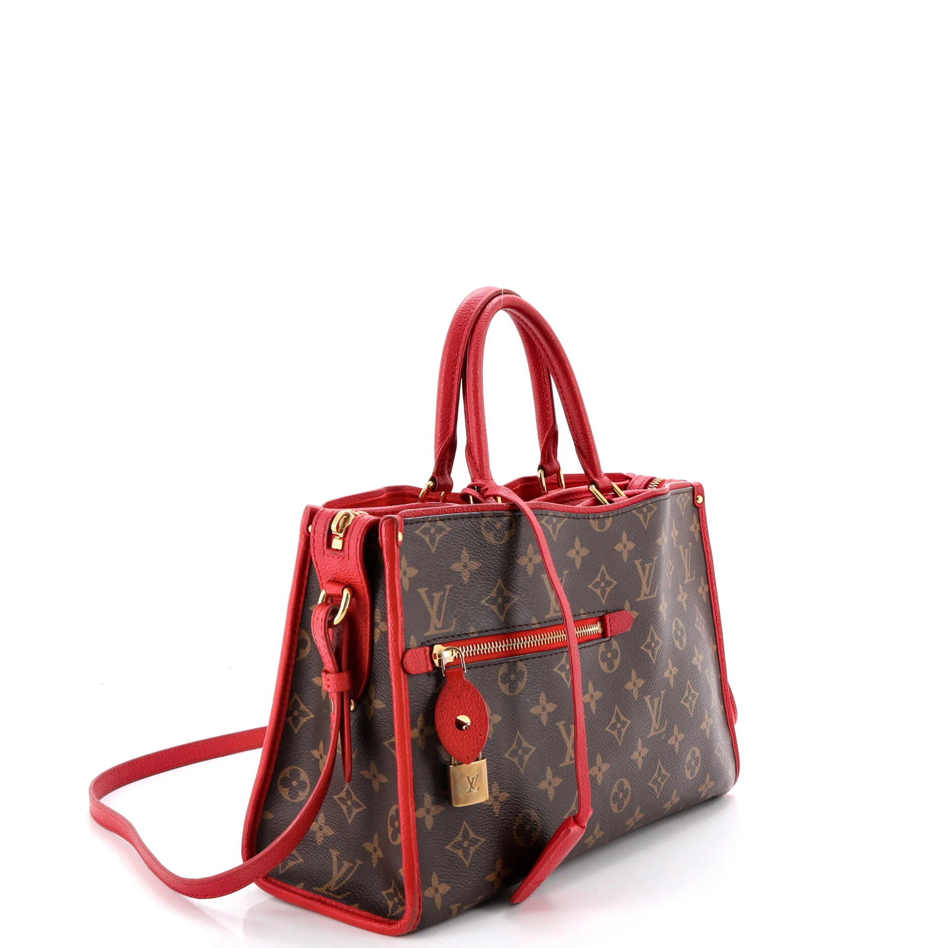 Popincourt NM Handbag Monogram Canvas with Leather PM - Image 2