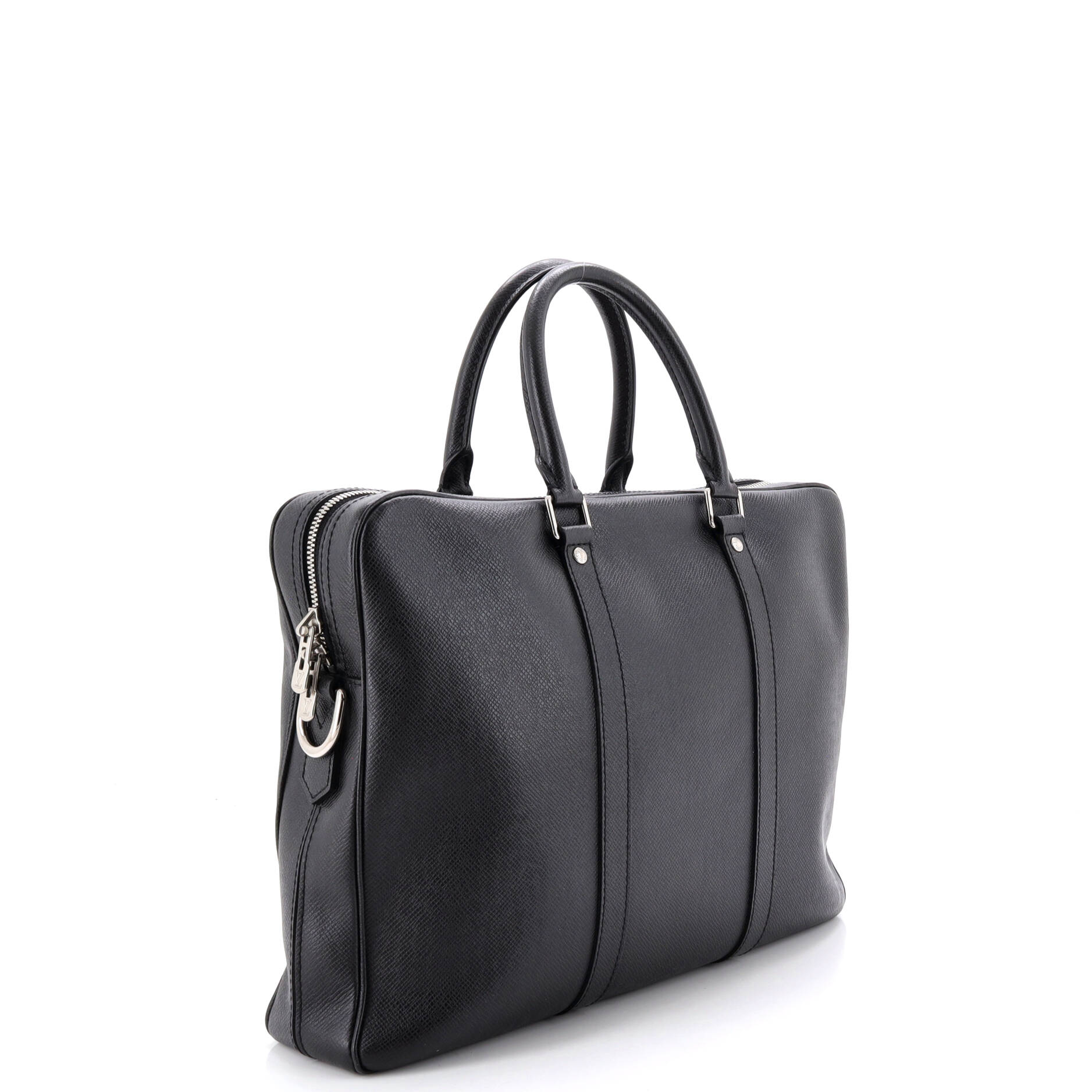 Porte-Documents Voyage Briefcase Taiga Leather PM - Image 2