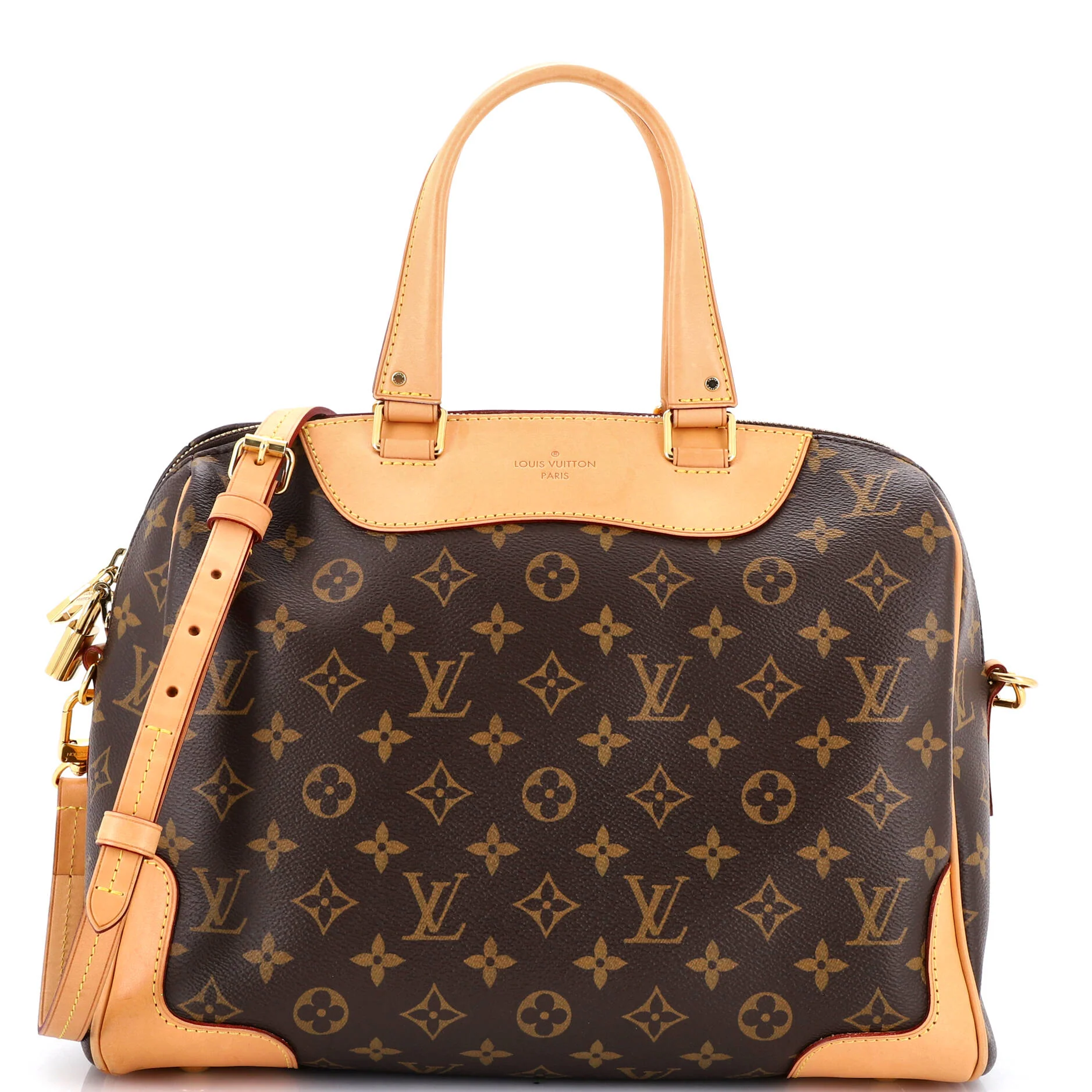 Retiro NM Handbag Monogram Canvas and Leather