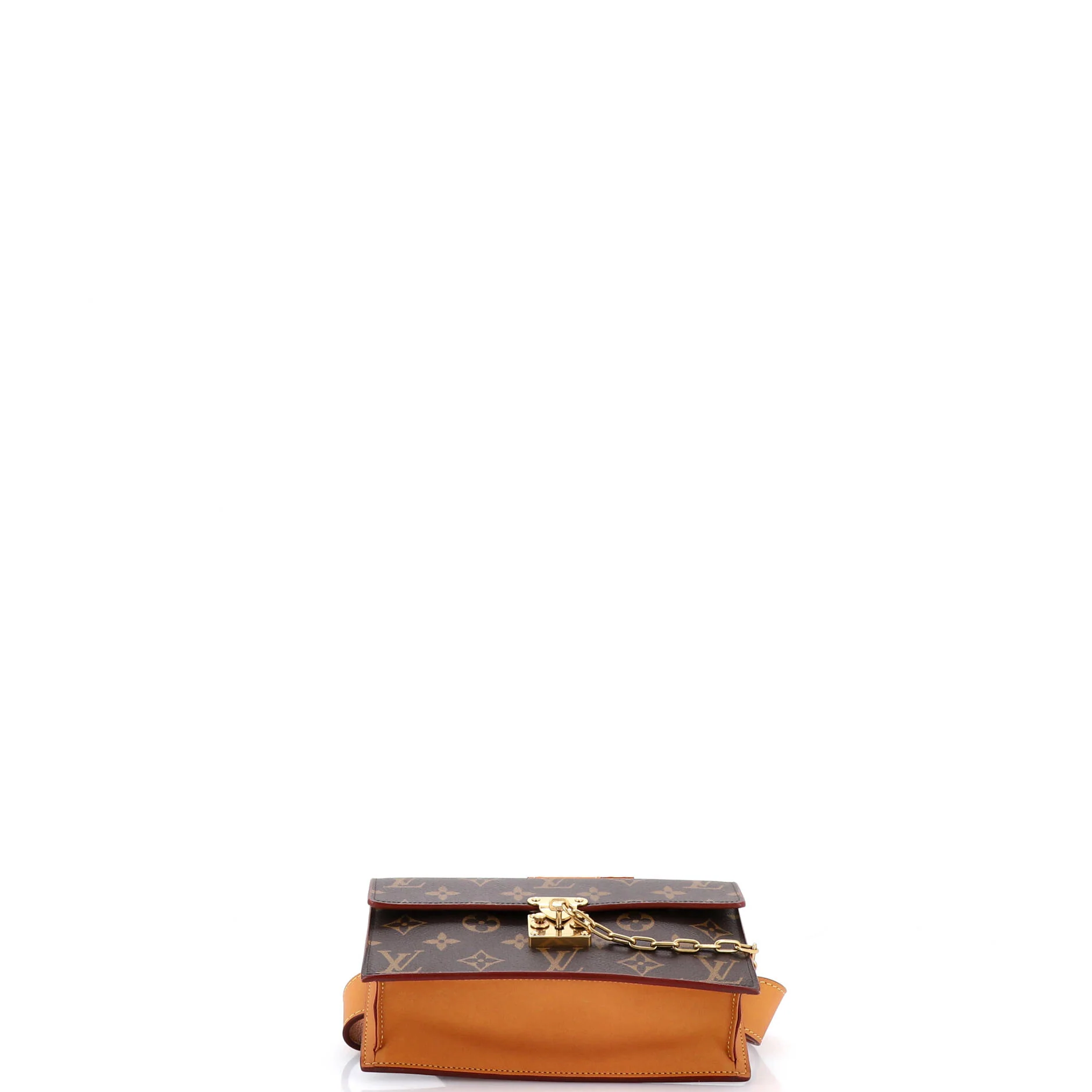 S Lock Belt Pouch Monogram Canvas - Image 4