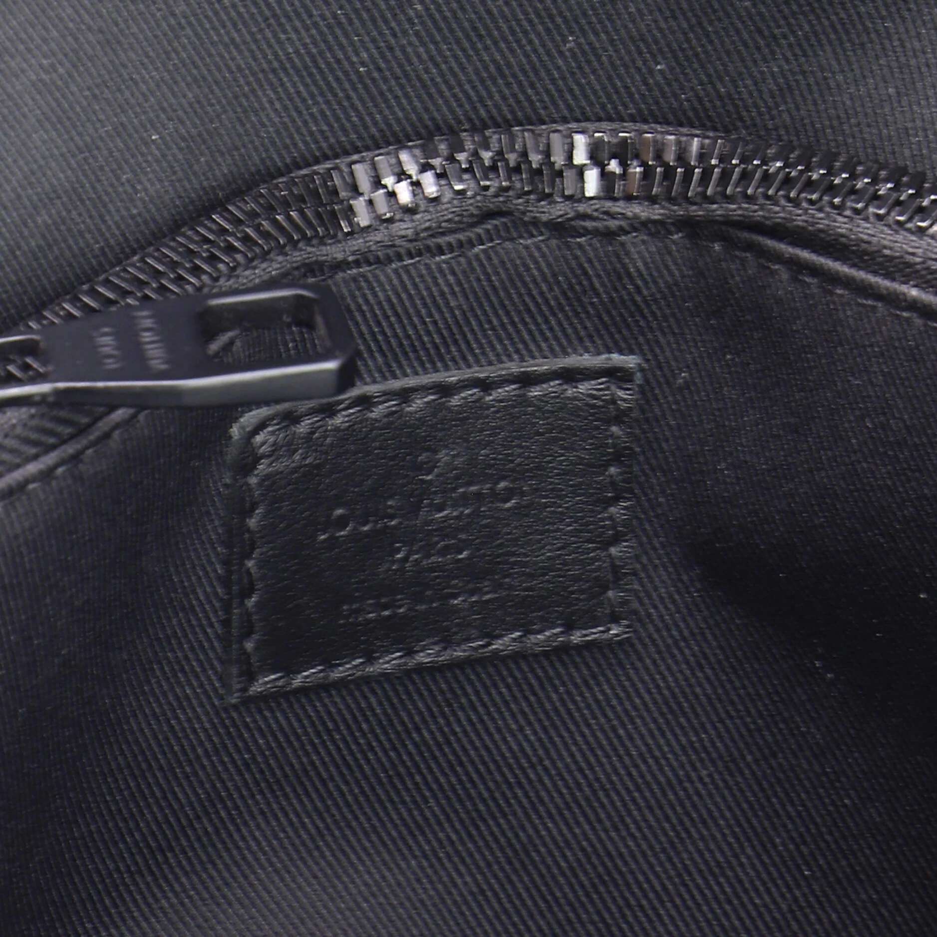 S Lock Sling Bag Macassar Monogram Canvas - Image 7