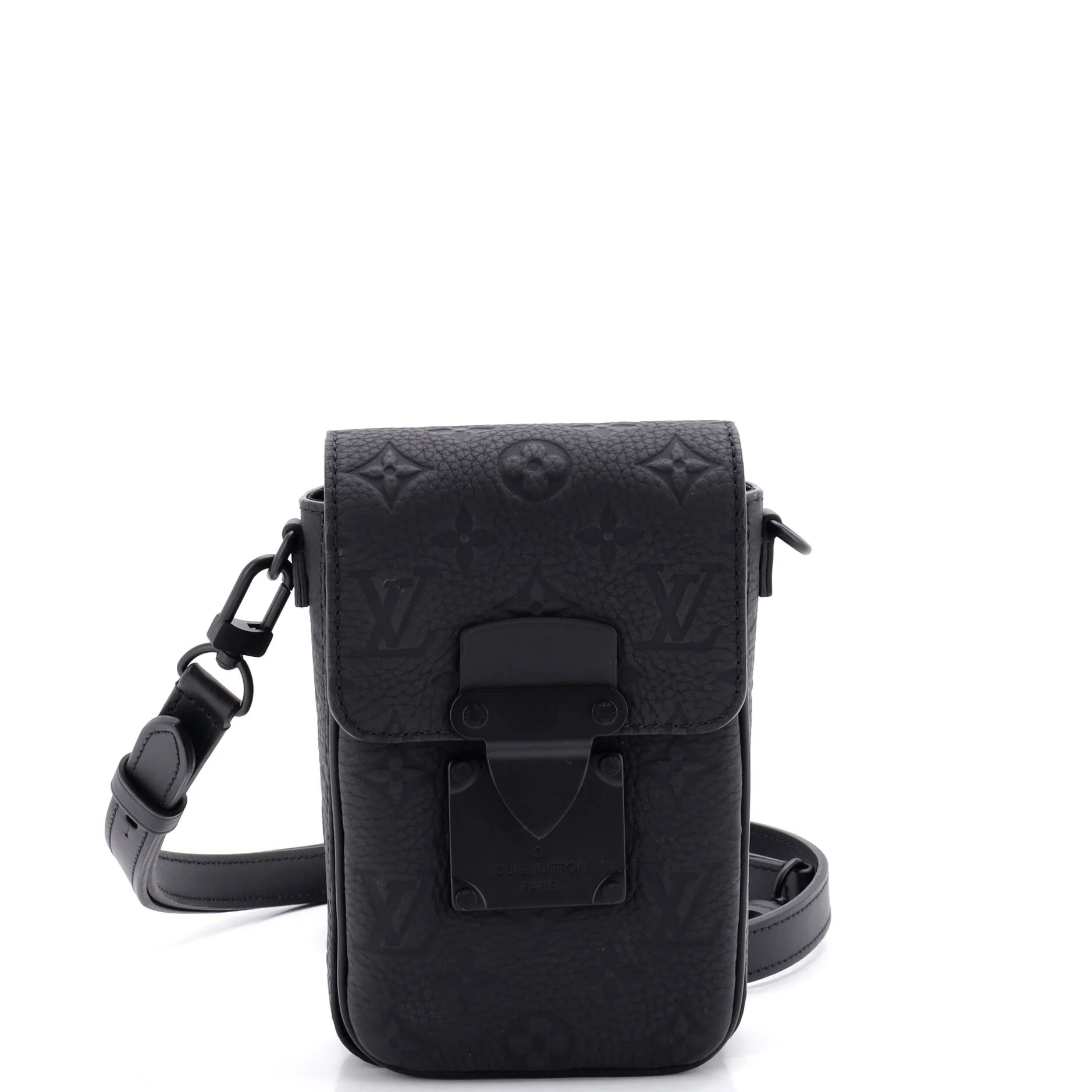 S Lock Vertical Wearable Wallet Monogram Taurillon Leather