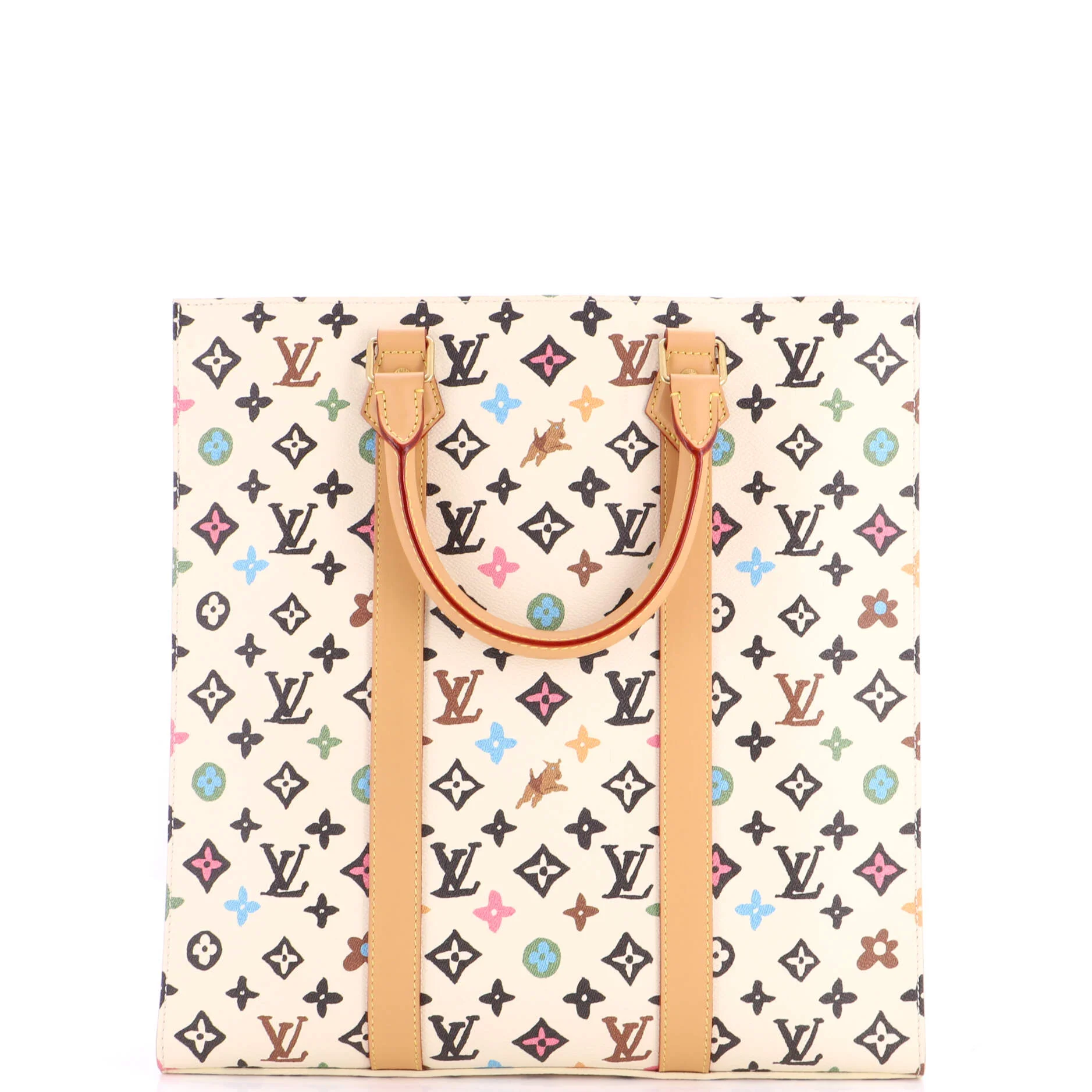 Sac Plat Bag Tyler the Creator Multicolor Monogram Craggy Canvas - Image 3
