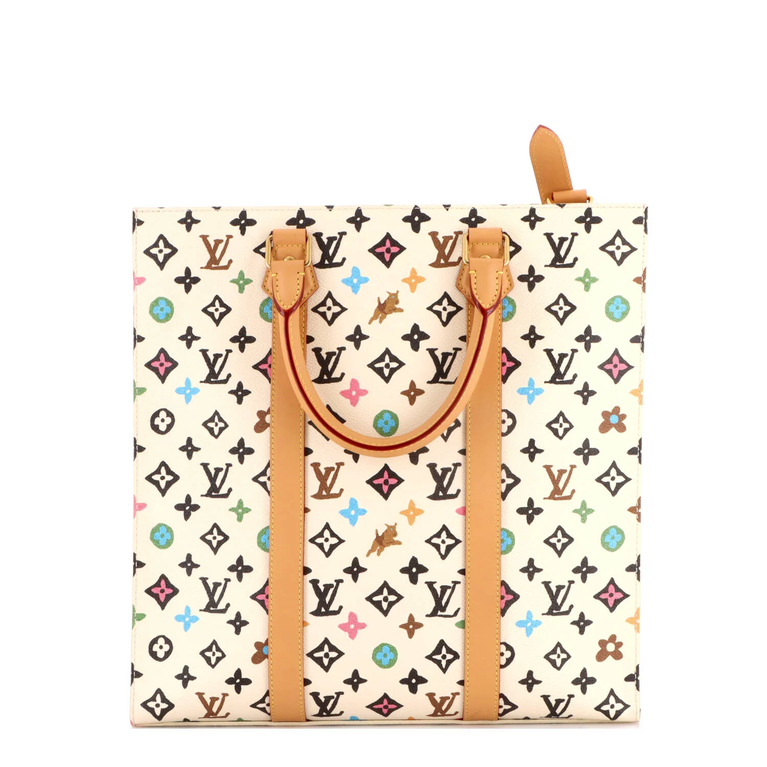 Sac Plat Bag Tyler the Creator Multicolor Monogram Craggy Canvas - Image 3