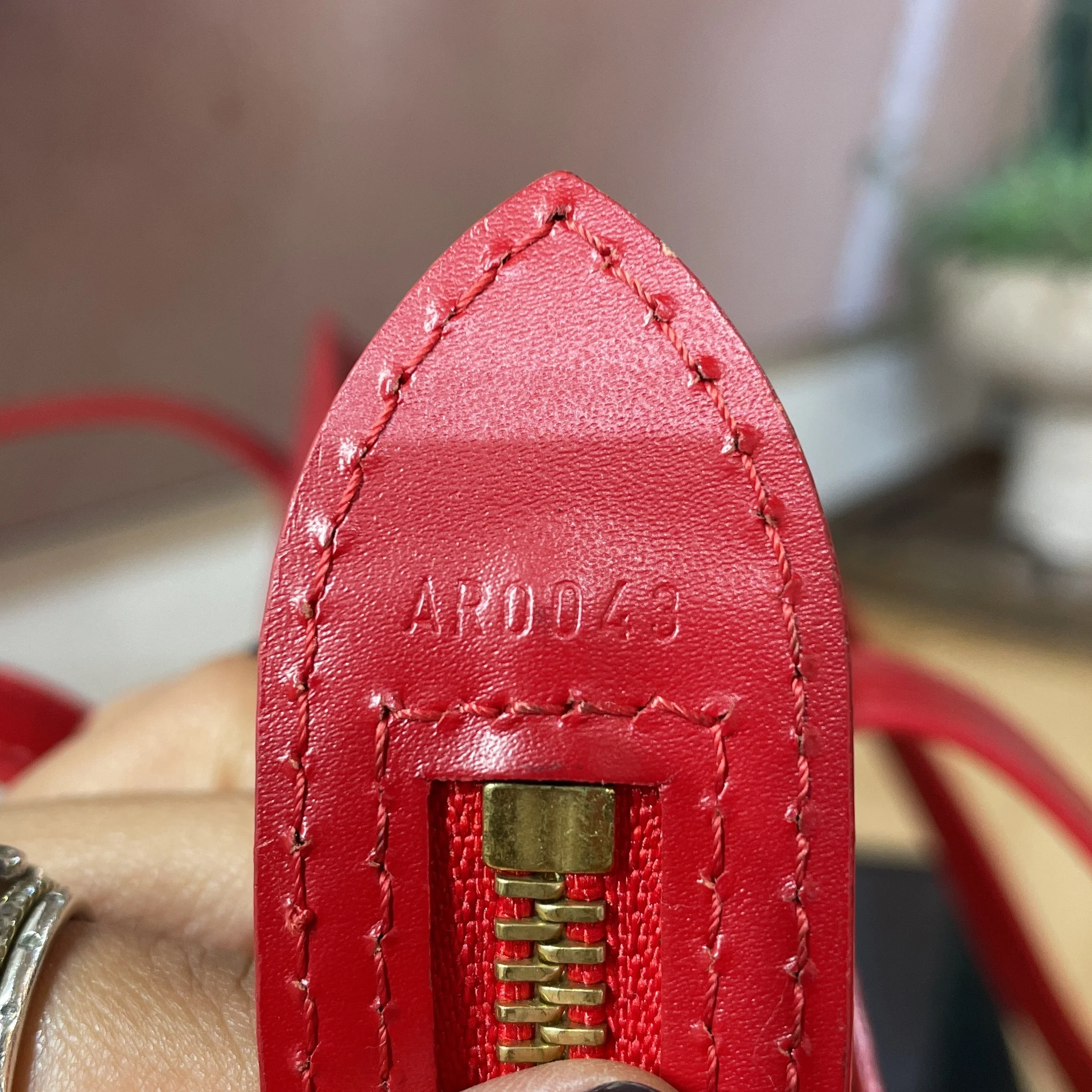 Saint Jacques Handbag Epi Leather PM - Image 9