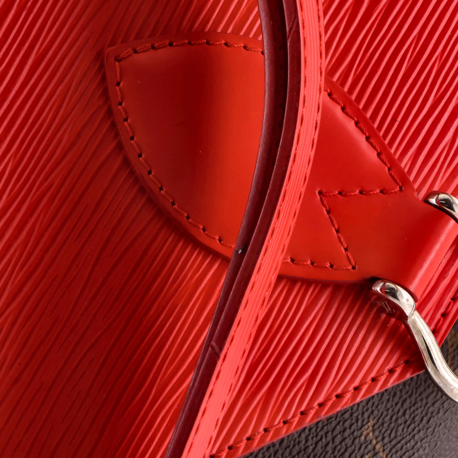 Saint Michel Handbag Monogram Canvas and Epi Leather - Image 6