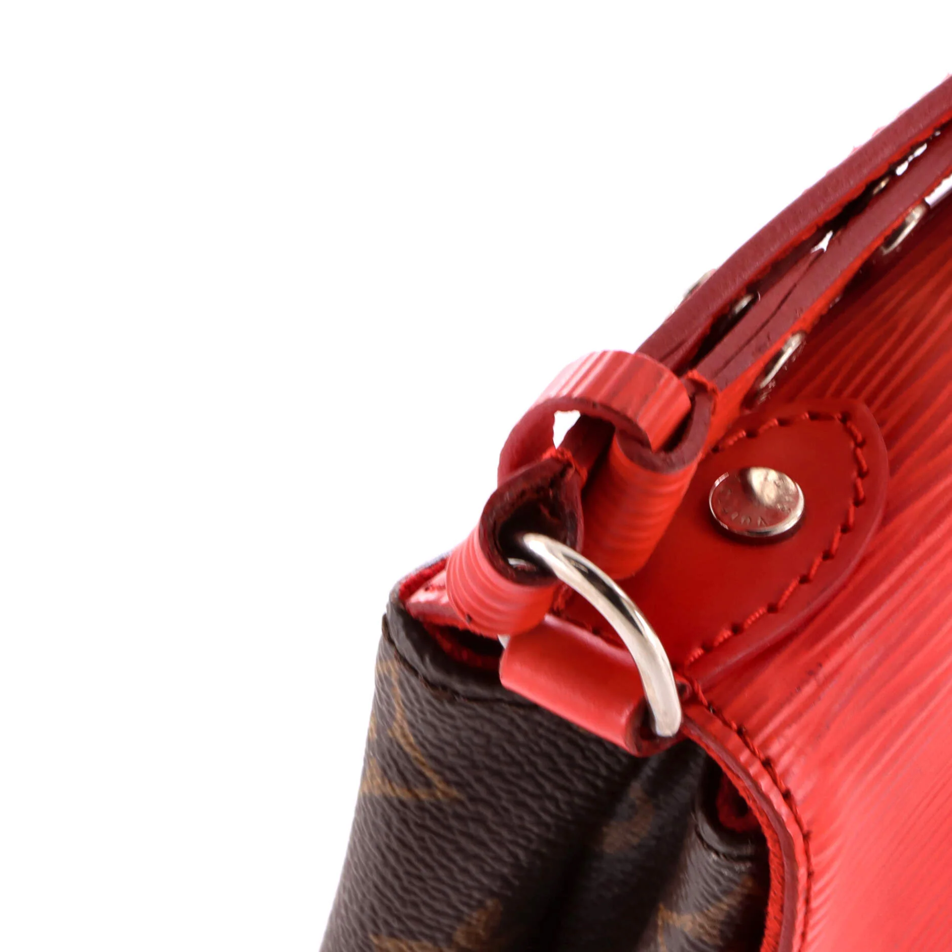 Saint Michel Handbag Monogram Canvas and Epi Leather - Image 7