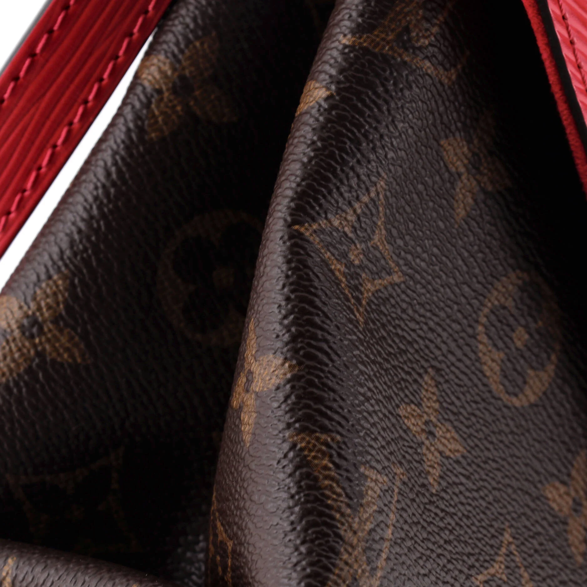 Saint Michel Handbag Monogram Canvas and Epi Leather - Image 6