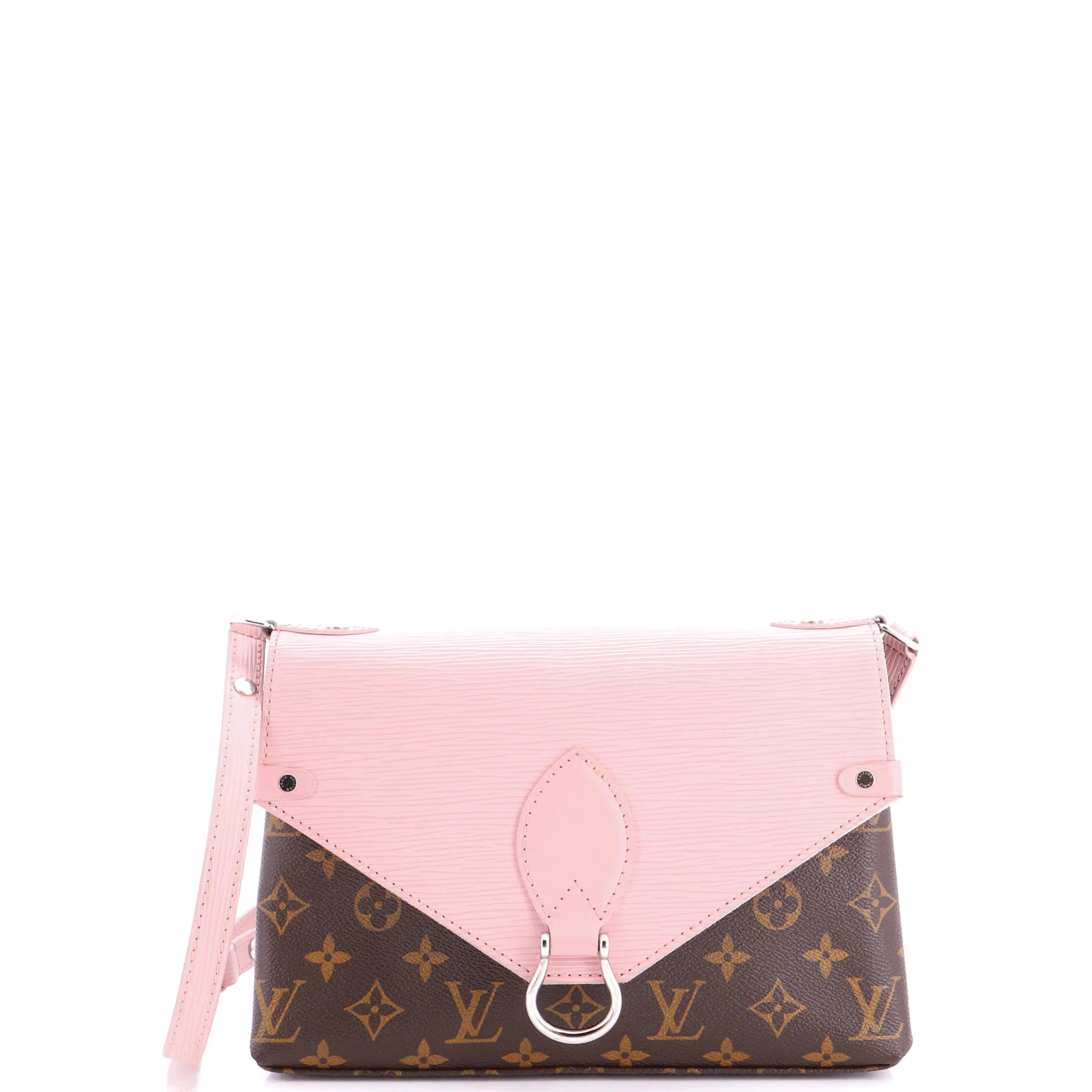Saint Michel Handbag Monogram Canvas and Epi Leather
