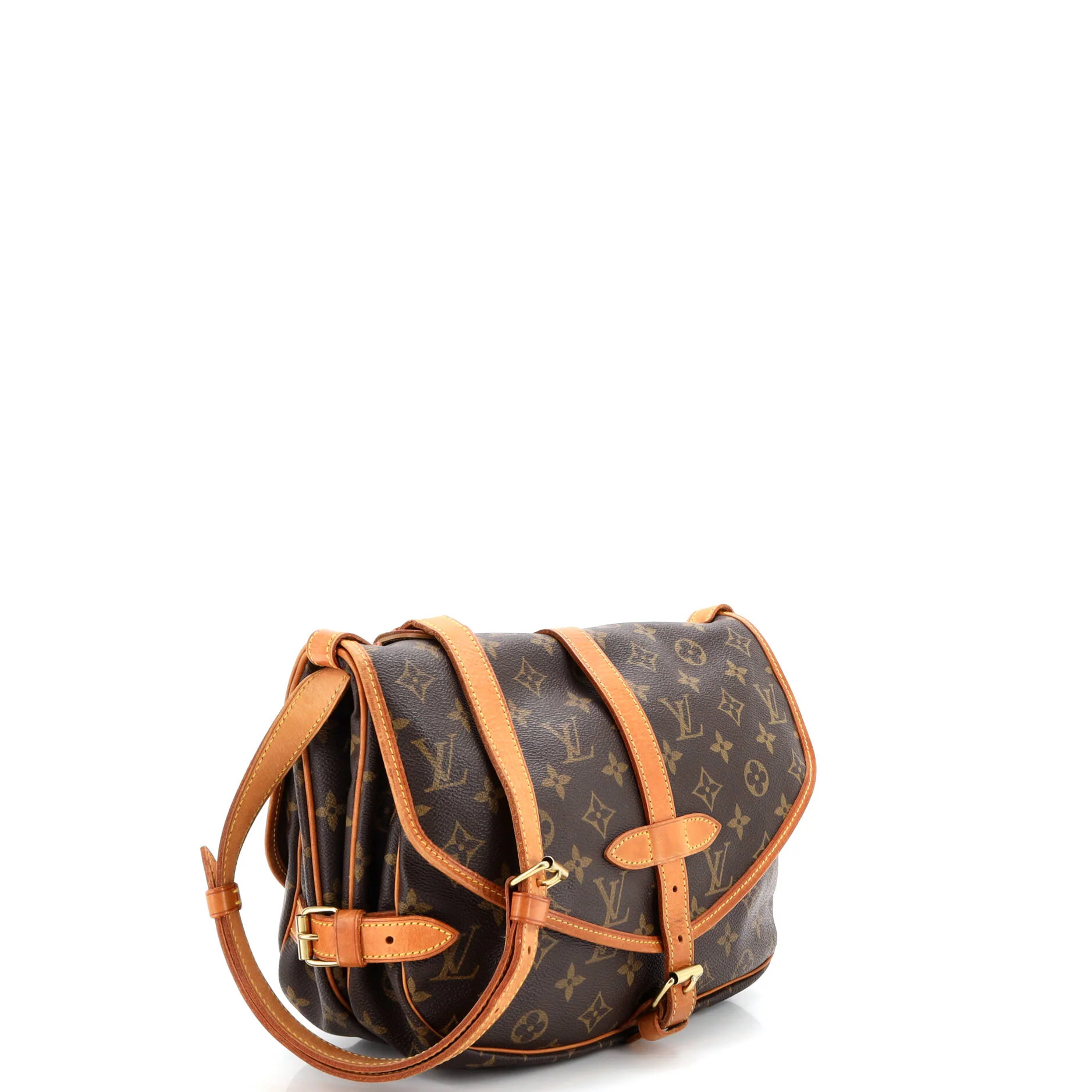 Saumur Handbag Monogram Canvas 30 - Image 2