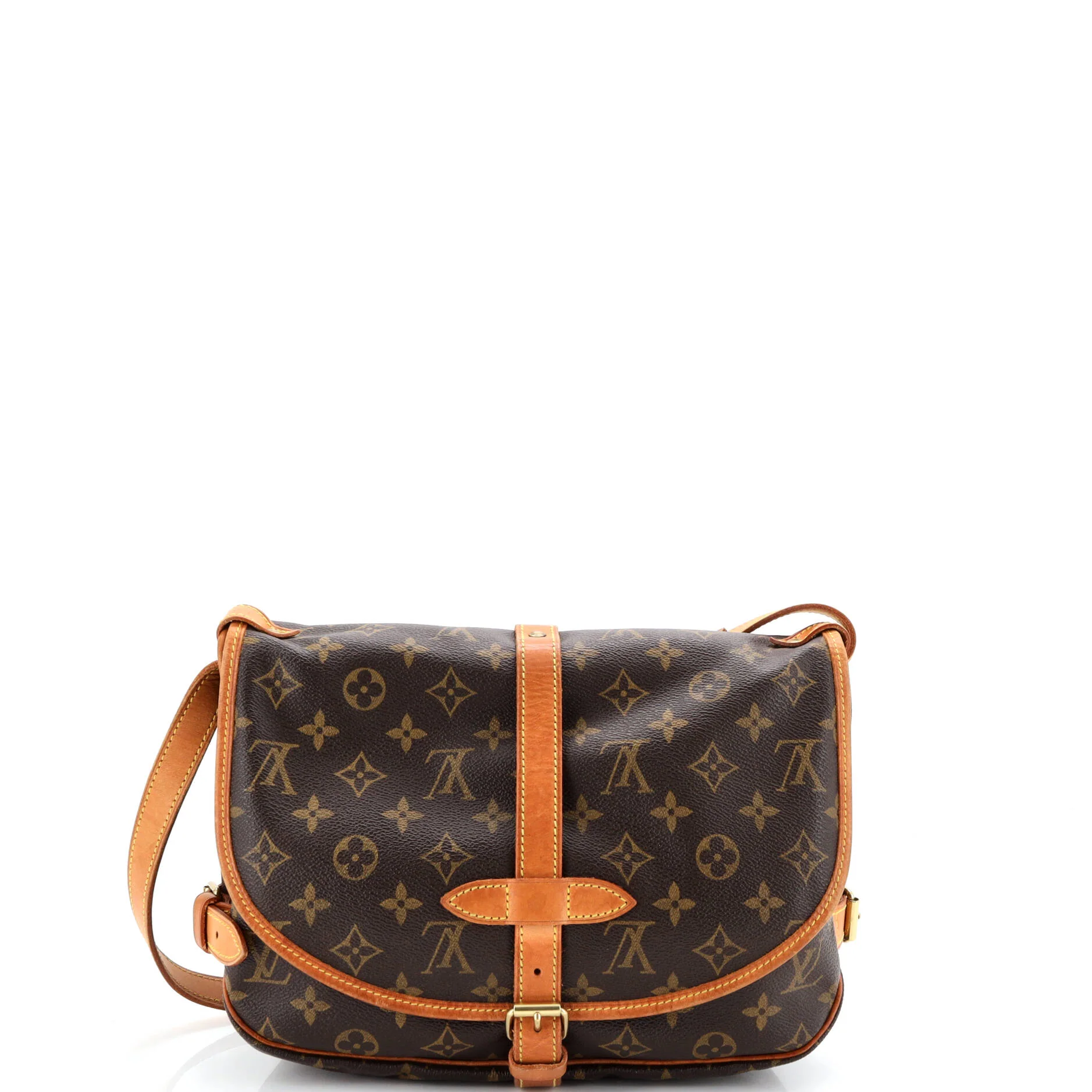 Saumur Handbag Monogram Canvas 30 - Image 3