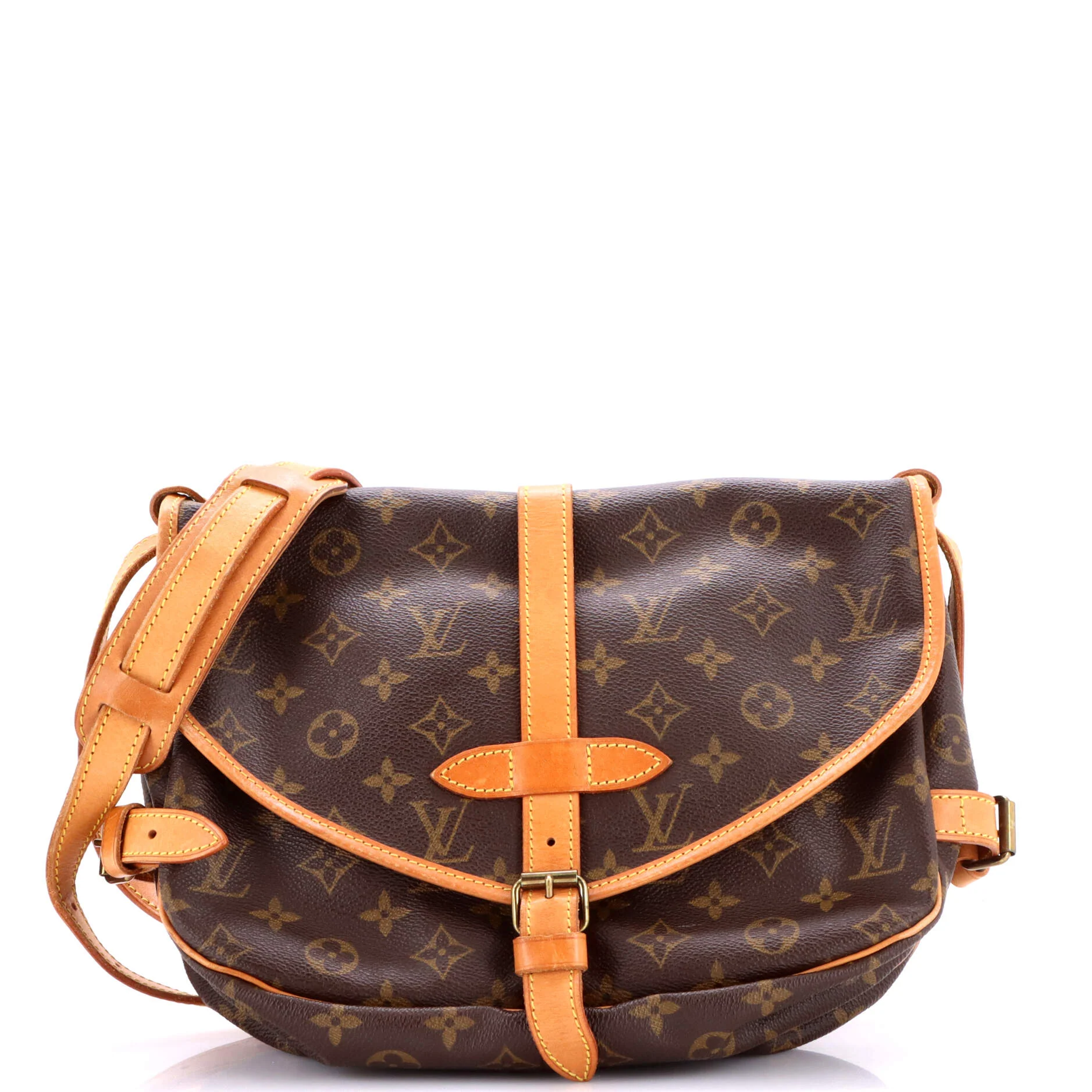 Saumur Handbag Monogram Canvas 30