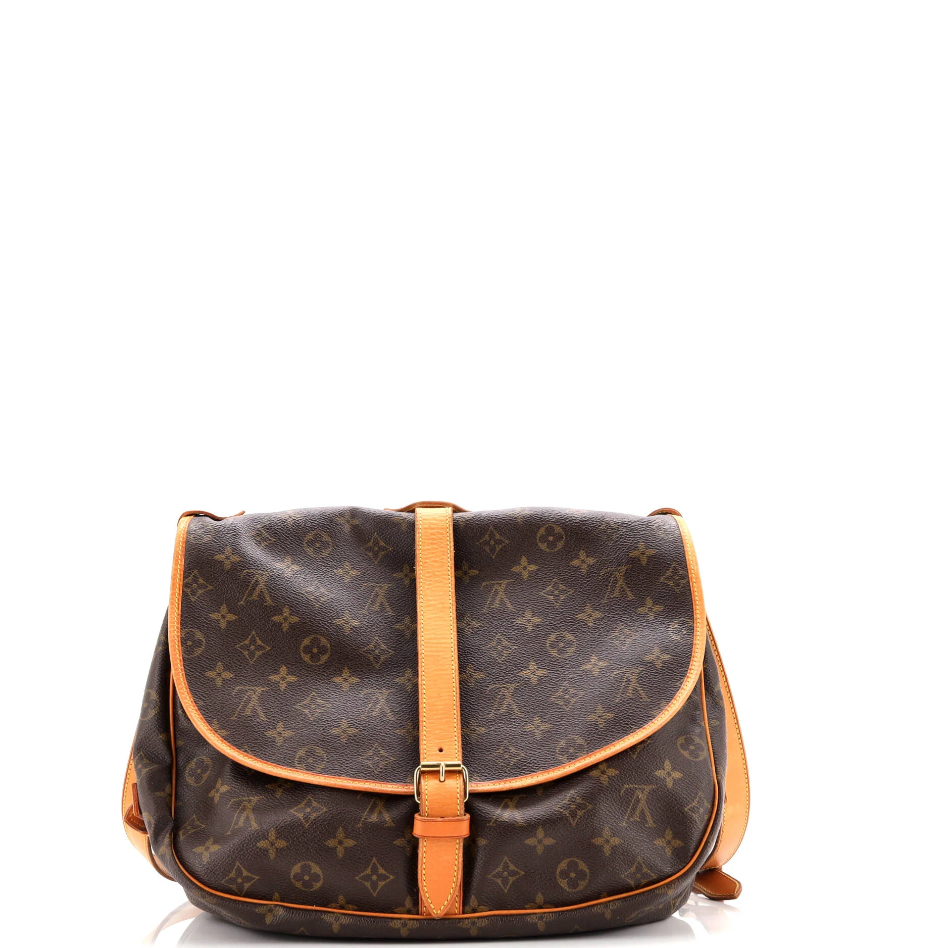 Saumur Handbag Monogram Canvas 35 - Image 3