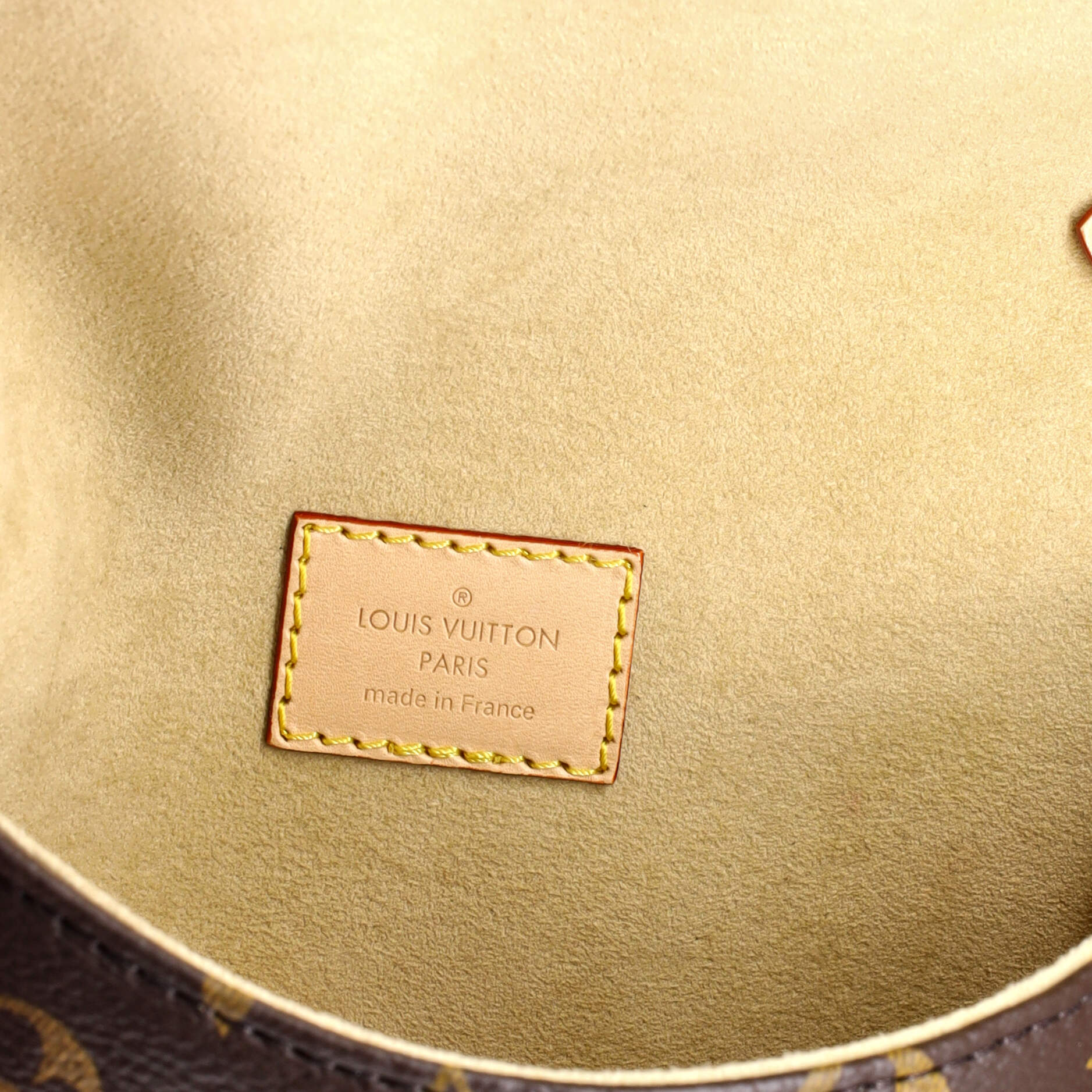 Saumur Handbag Monogram Canvas BB - Image 7